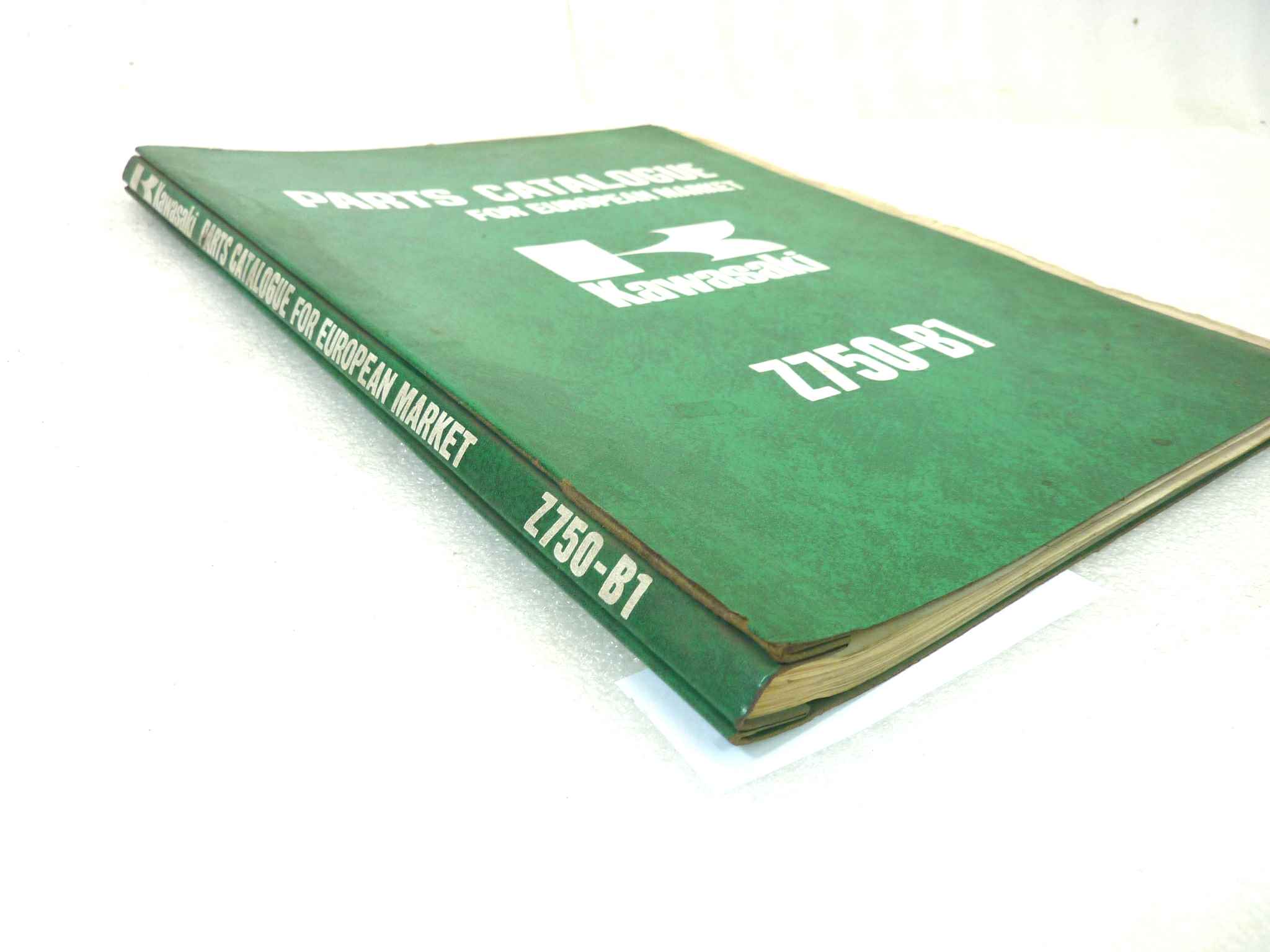 Catalogo parti ricambio Kawasaki Z750 B1 ricambi ORIGINALE eng Parts Catalog dim 22 x 28 cm - immagine 6