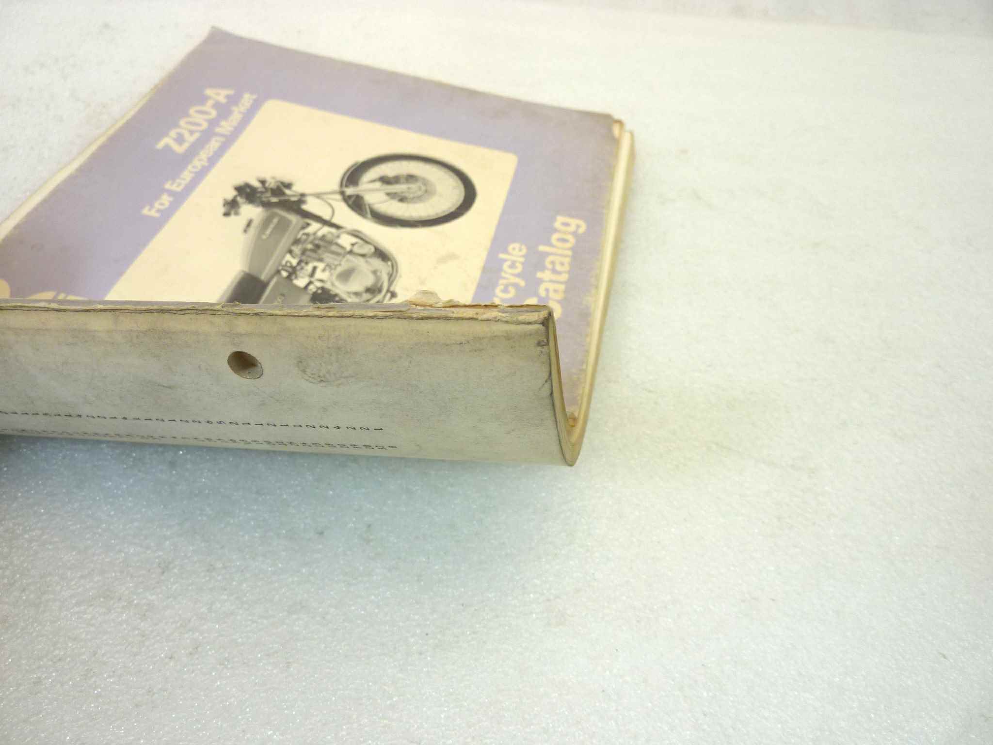 Catalogo parti ricambio Kawasaki Z200 A ricambi ORIGINALE eng Parts Catalog dim 18 x 26 cm - immagine 5