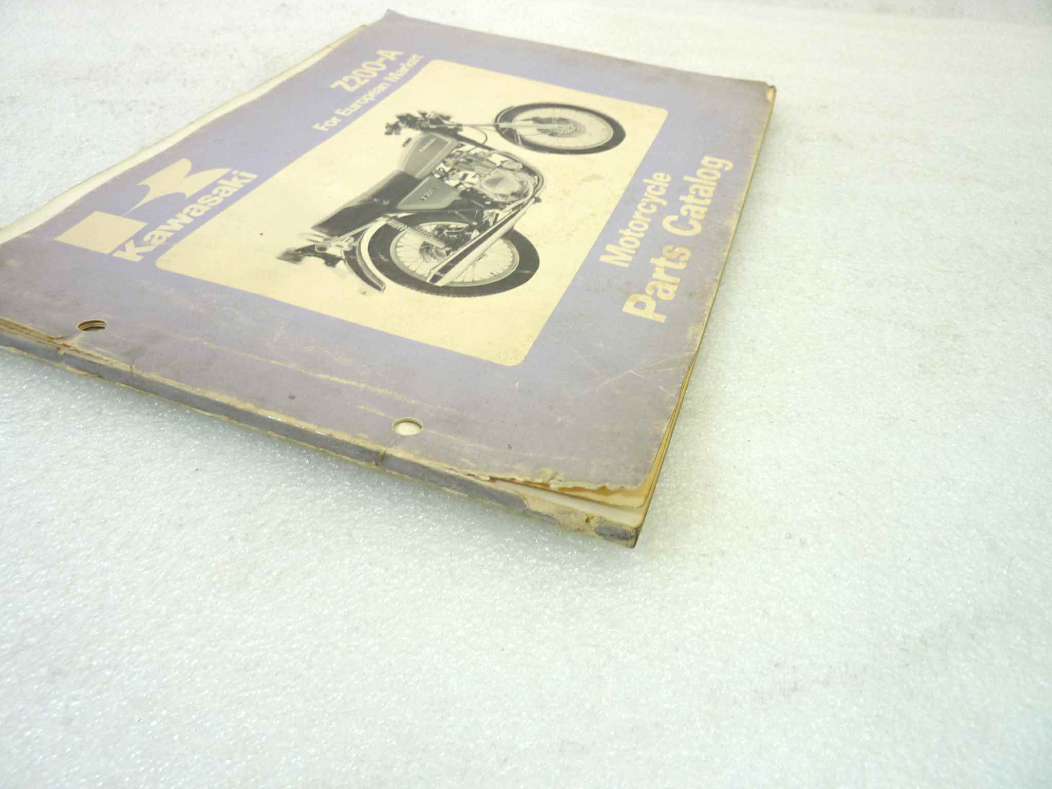 Catalogo parti ricambio Kawasaki Z200 A ricambi ORIGINALE eng Parts Catalog dim 18 x 26 cm - immagine 6