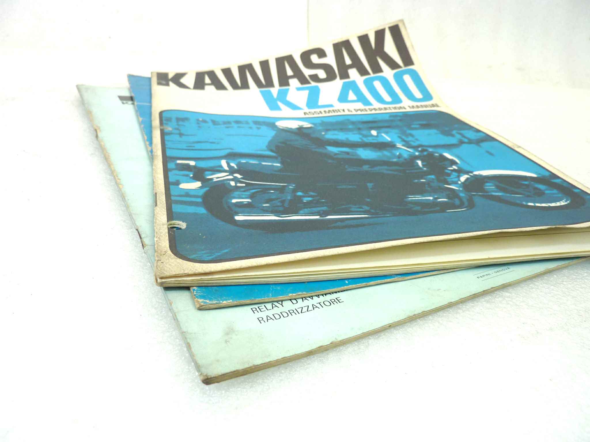 Manuale officina Kawasaki KZ400 Shop Manual ORIGINALE eng - Motorcycle service Manual WORKSHOP riparazione dim 21,5 x 28 cm - immagine 7