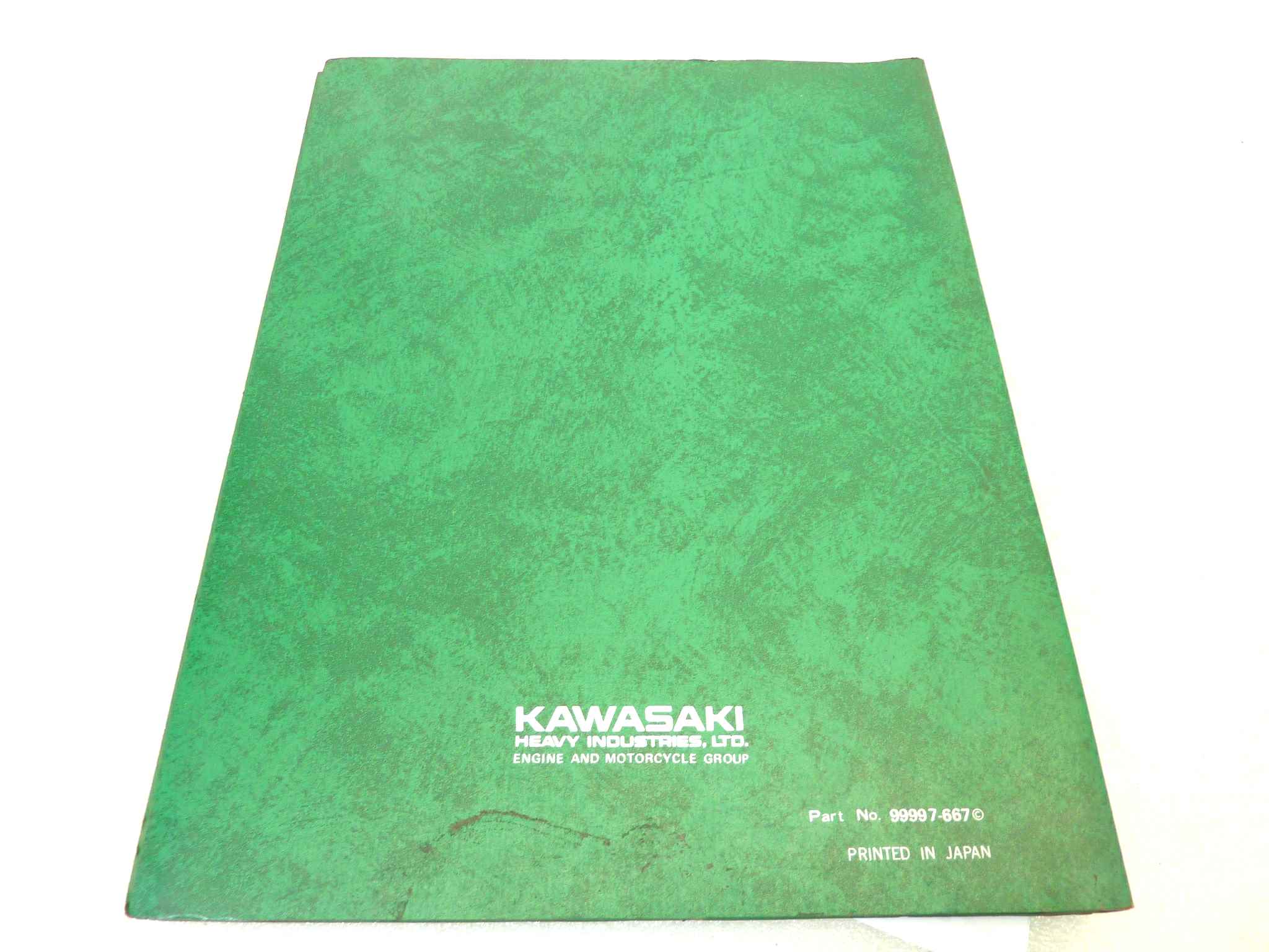 Catalogo parti ricambio Kawasaki KE125 A3 ricambi ORIGINALE eng Parts Catalog dim 22 x 28 cm - immagine 2