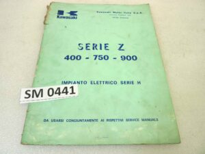 Manuale Kawasaki Serie Z 400 750 900 ita