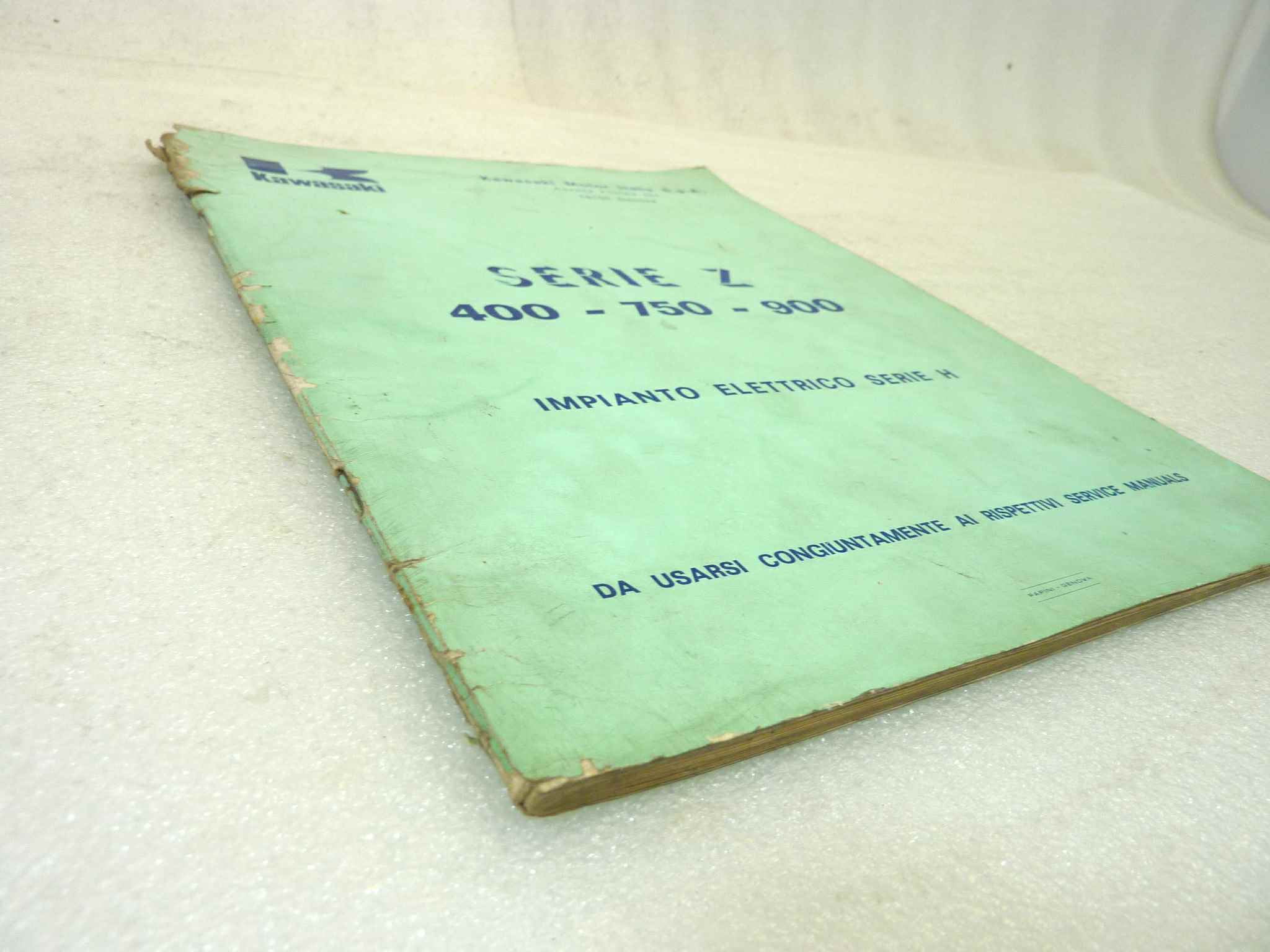 Manuale Kawasaki Serie Z 400 750 900 ita - immagine 4