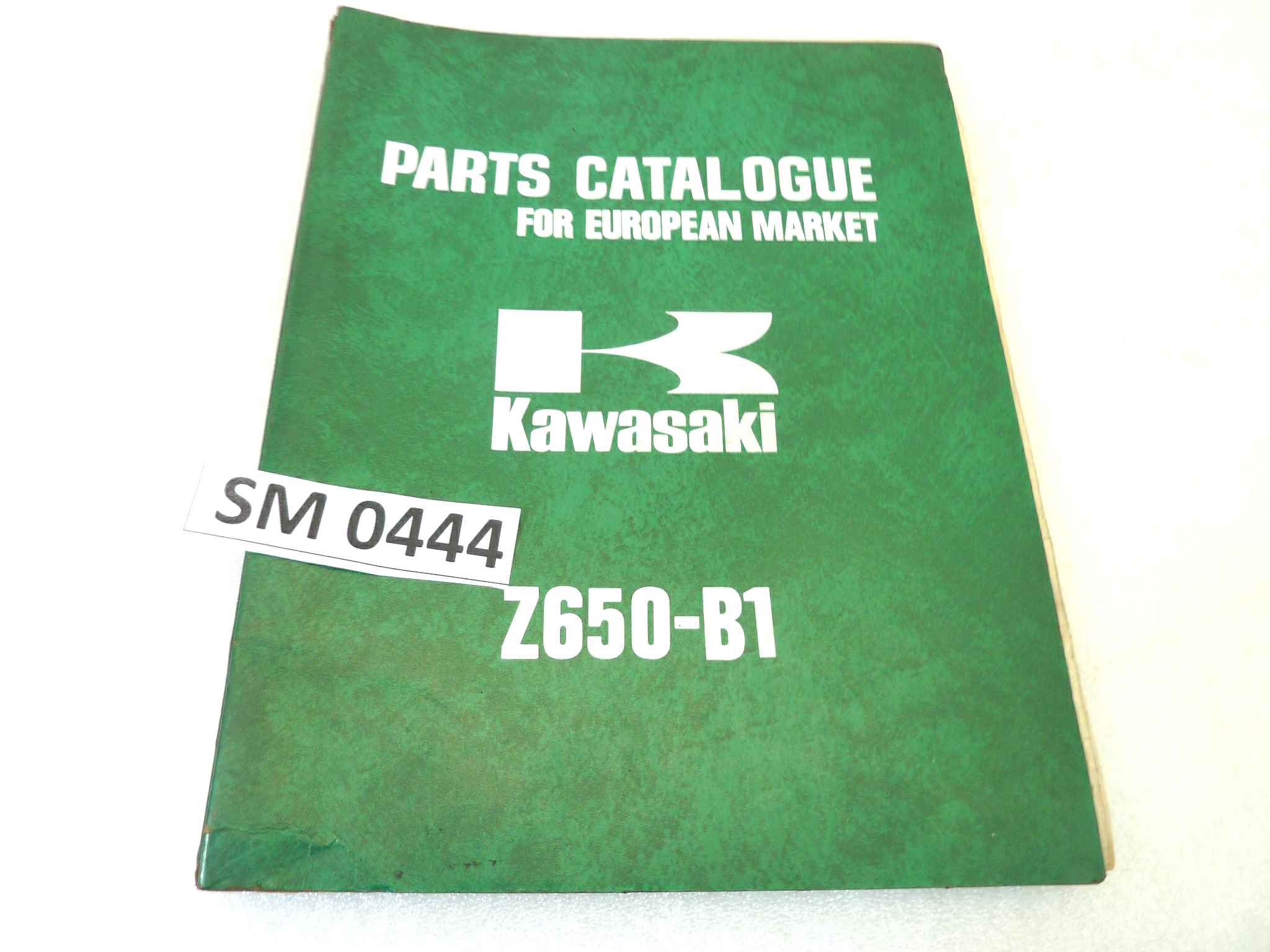 Catalogo parti ricambio Kawasaki Z650 B1 ricambi ORIGINALE eng Parts Catalog dim 22 x 28 cm