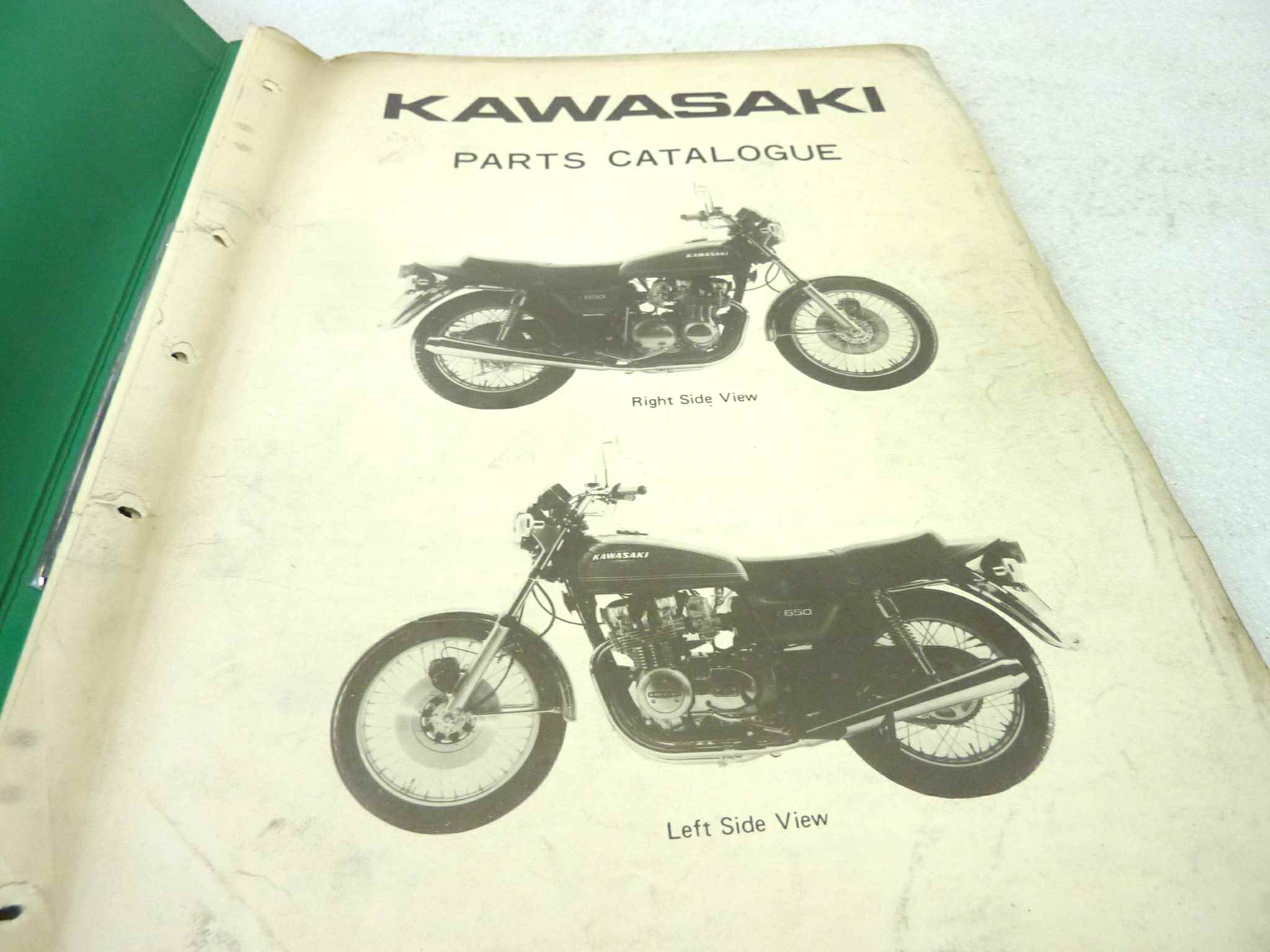 Catalogo parti ricambio Kawasaki Z650 B1 ricambi ORIGINALE eng Parts Catalog dim 22 x 28 cm - immagine 4
