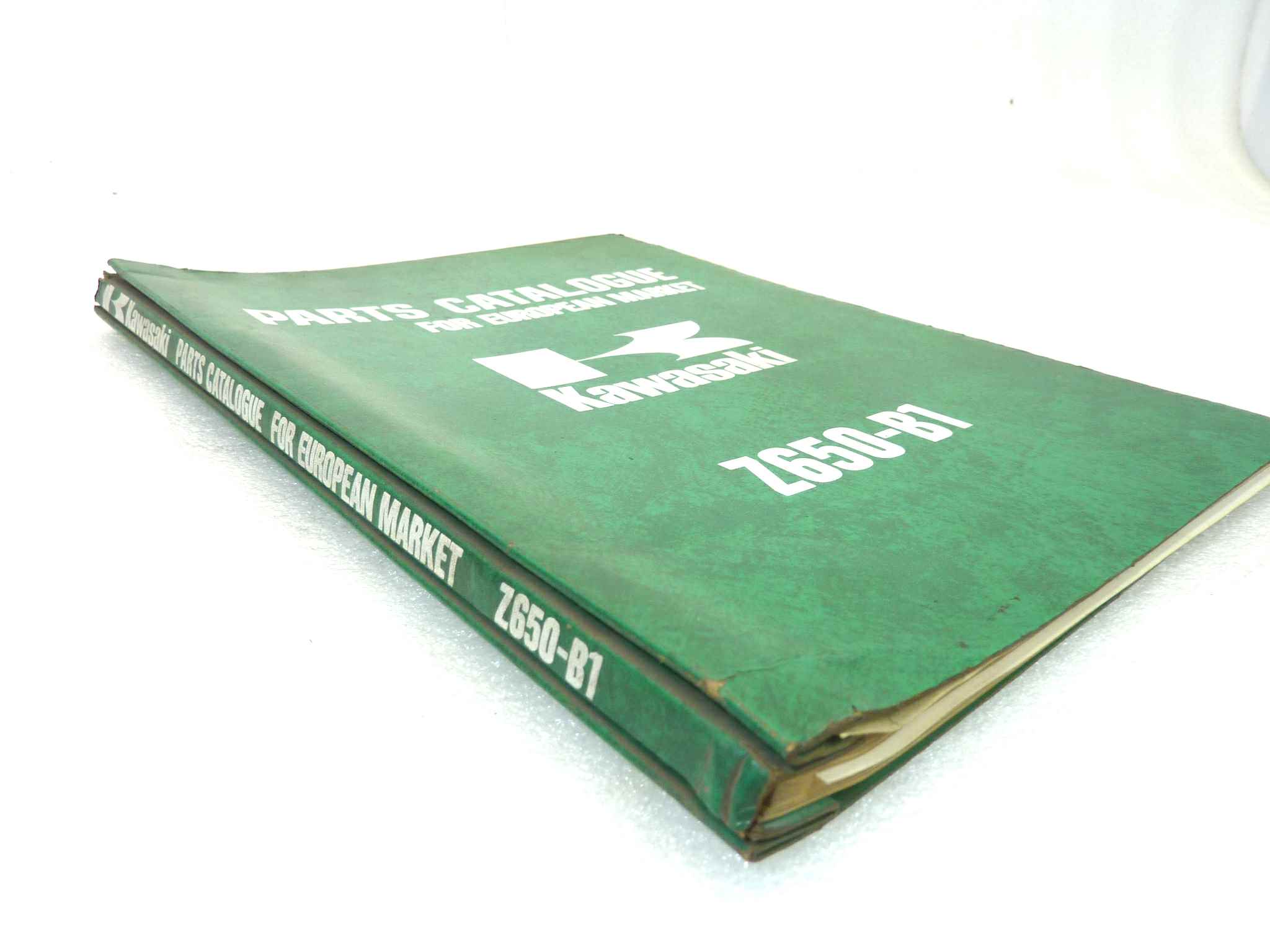 Catalogo parti ricambio Kawasaki Z650 B1 ricambi ORIGINALE eng Parts Catalog dim 22 x 28 cm - immagine 7