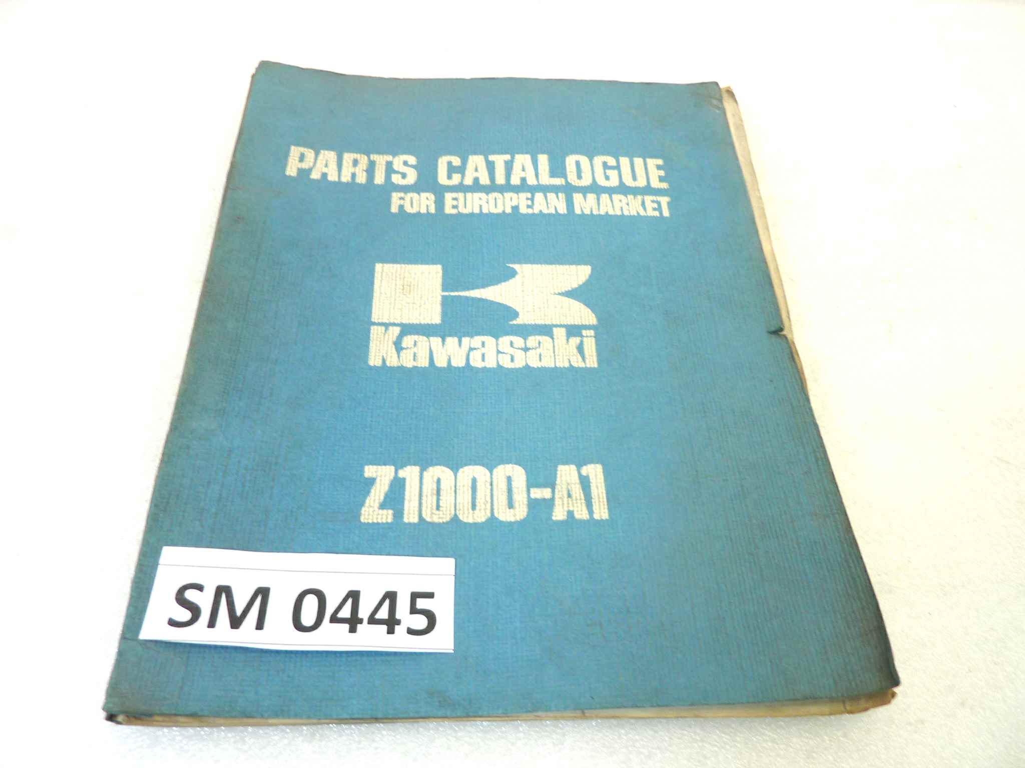 Catalogo parti ricambio Kawasaki Z1000 A1 ricambi ORIGINALE eng Parts Catalog dim 22 x 28 cm