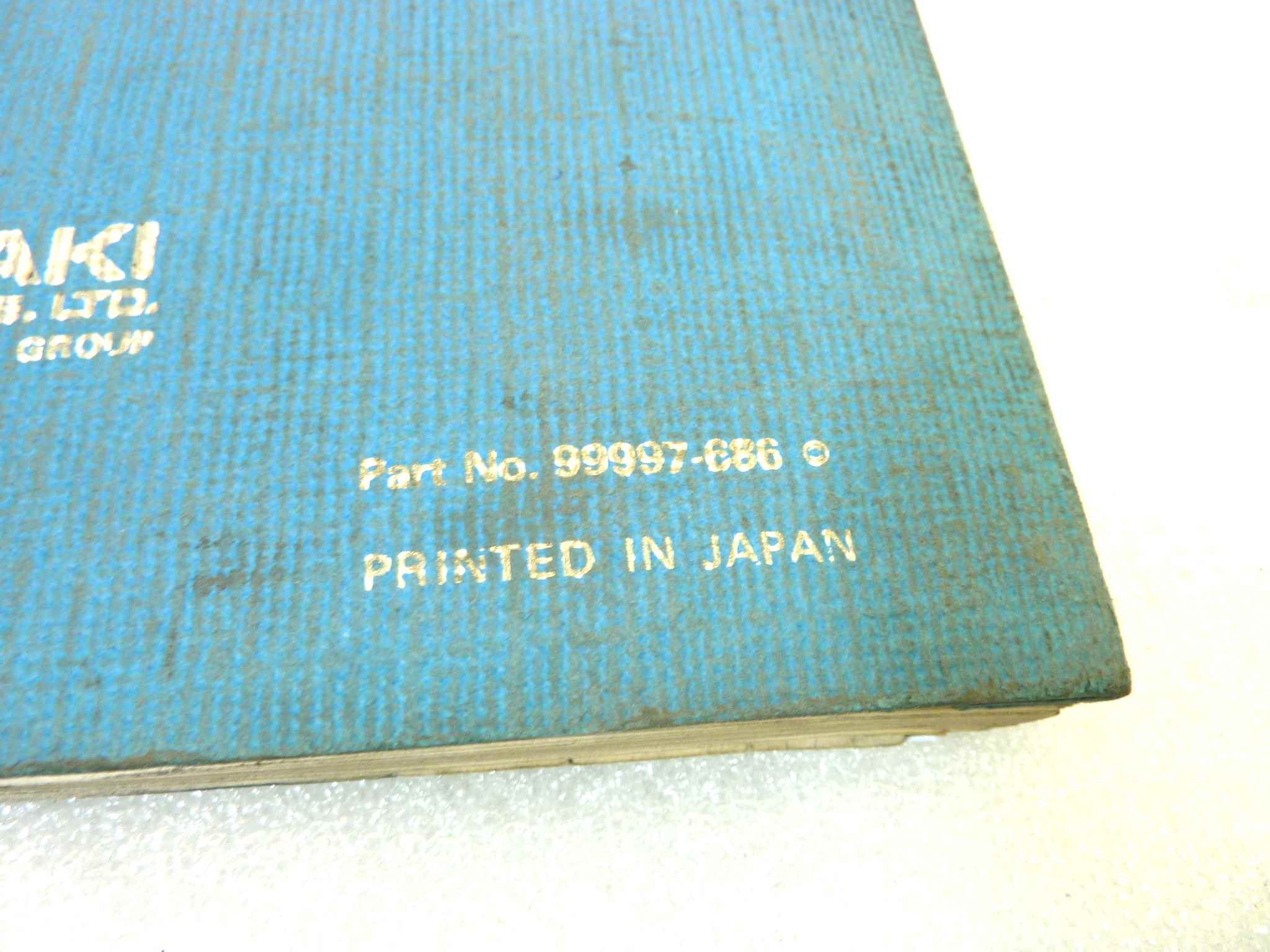 Catalogo parti ricambio Kawasaki Z1000 A1 ricambi ORIGINALE eng Parts Catalog dim 22 x 28 cm - immagine 3