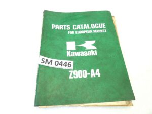 Catalogo parti ricambio Kawasaki Z900 A4 ricambi ORIGINALE eng Parts Catalog dim 22 x 28 cm