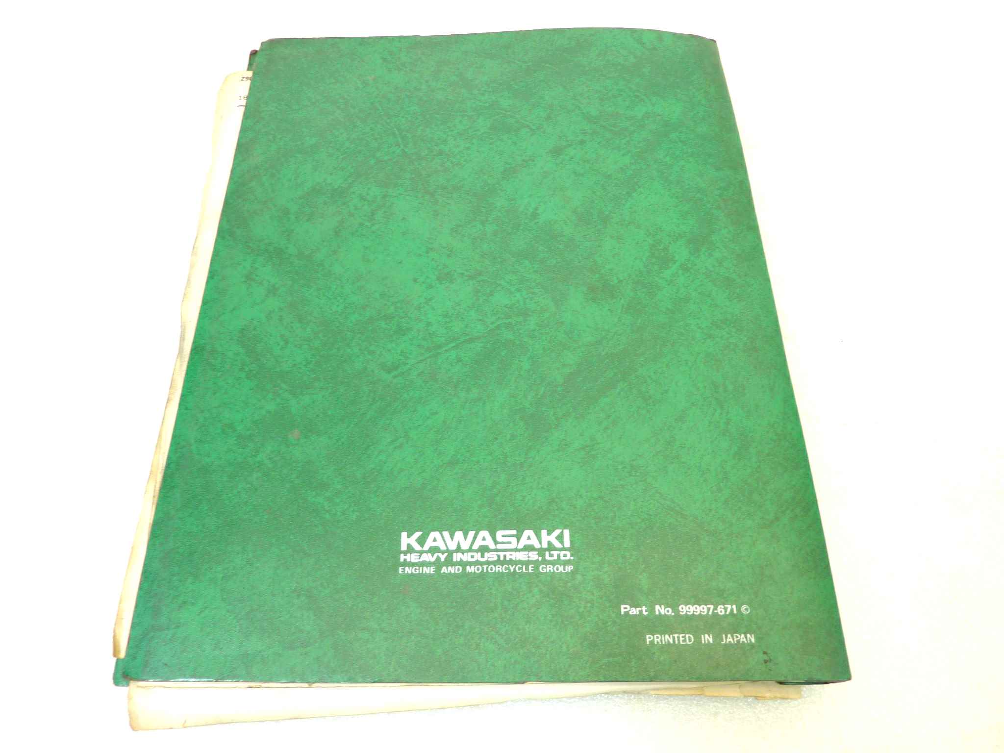 Catalogo parti ricambio Kawasaki Z900 A4 ricambi ORIGINALE eng Parts Catalog dim 22 x 28 cm - immagine 2