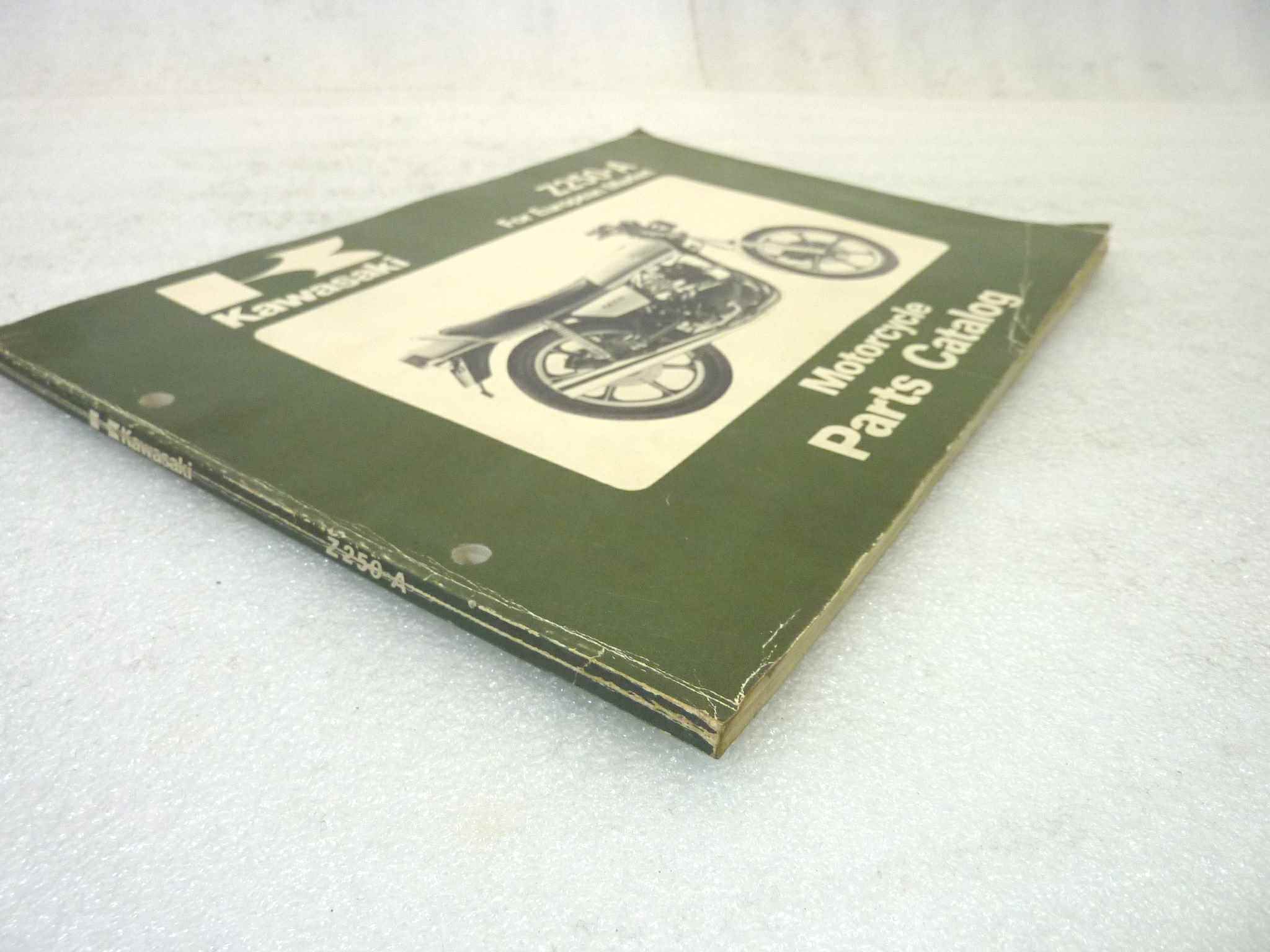 Catalogo parti ricambio Kawasaki Z250A ricambi ORIGINALE eng Parts Catalog dim 18 x 26 cm - immagine 7