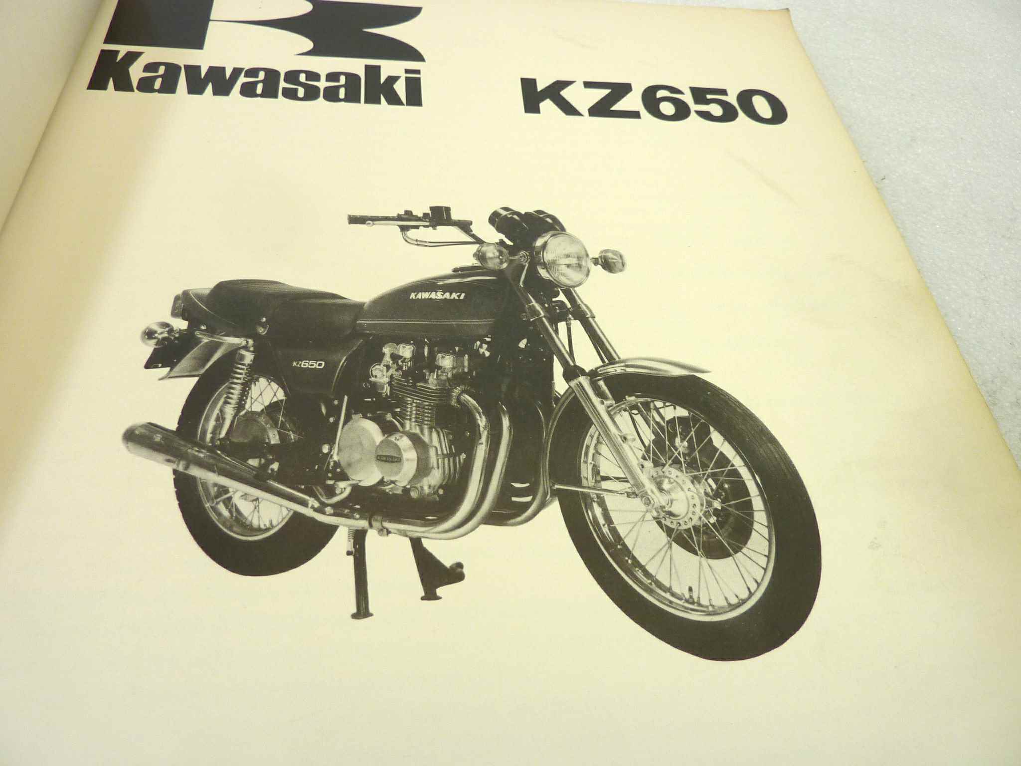 Manuale officina Kawasaki KZ650 B Shop Manual ORIGINALE eng - Motorcycle service Manual WORKSHOP riparazione dim 21,5 x 28 cm - immagine 6