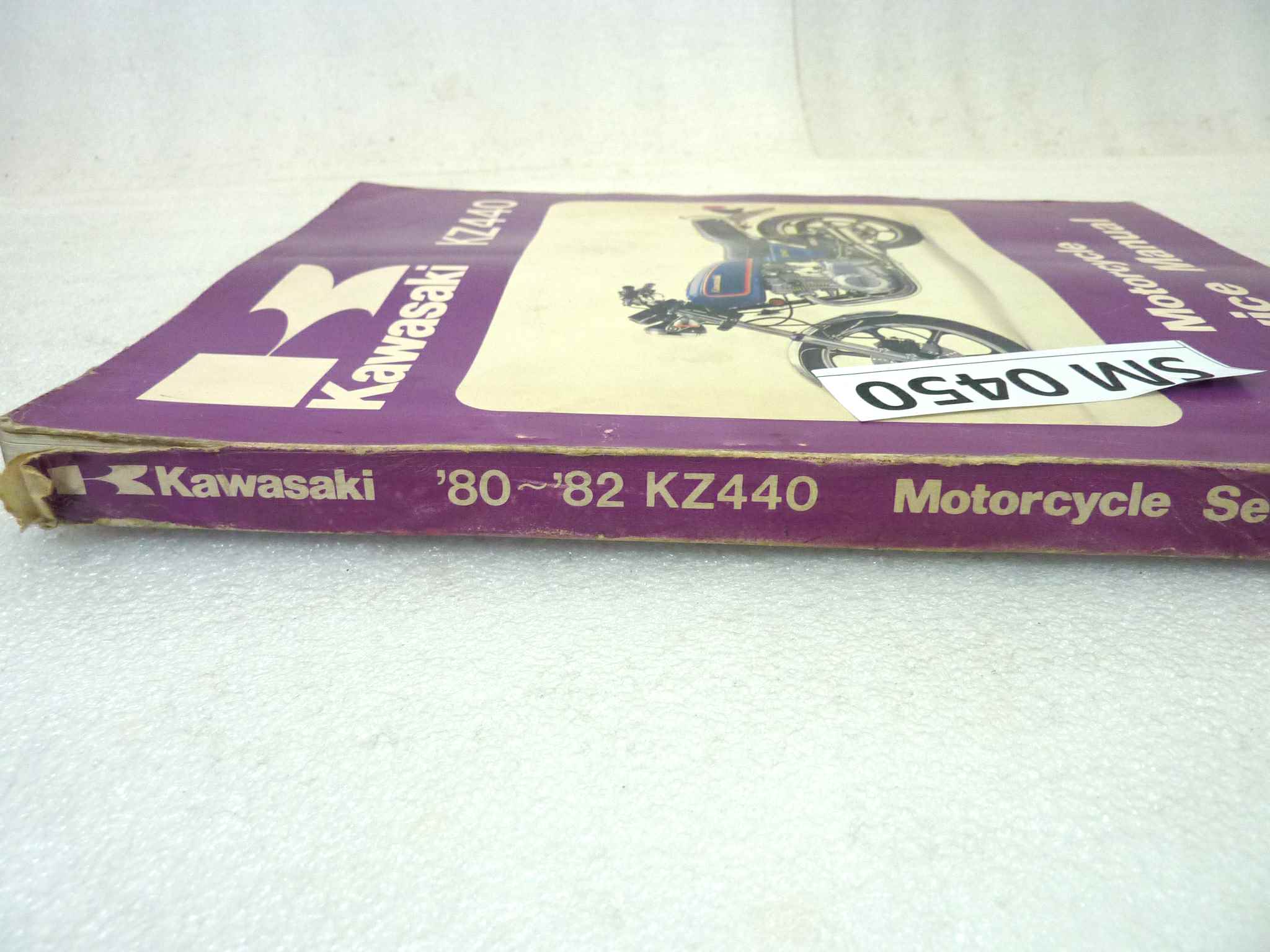 Manuale officina Kawasaki KZ440 Shop Manual ORIGINALE eng - Motorcycle service Manual WORKSHOP riparazione dim 21,5 x 28 cm - immagine 8