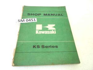 Manuale officina Kawasaki KS Series Shop Manual ORIGINALE eng - Motorcycle service Manual WORKSHOP riparazione dim 21,5 x 28 cm