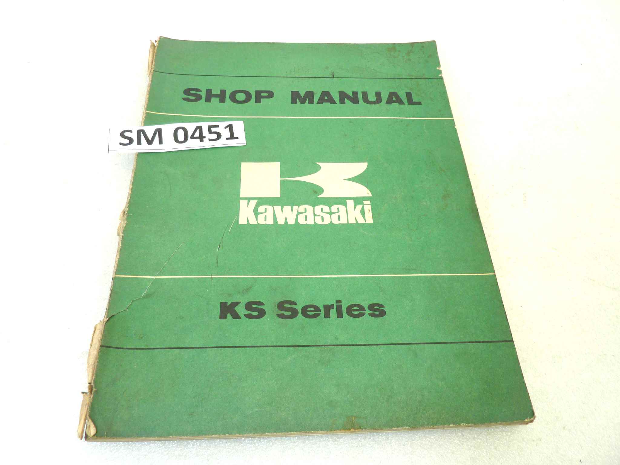 Manuale officina Kawasaki KS Series Shop Manual ORIGINALE eng - Motorcycle service Manual WORKSHOP riparazione dim 21,5 x 28 cm