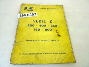 Manuale Kawasaki Serie Z 200 400 650 750 900 ita
