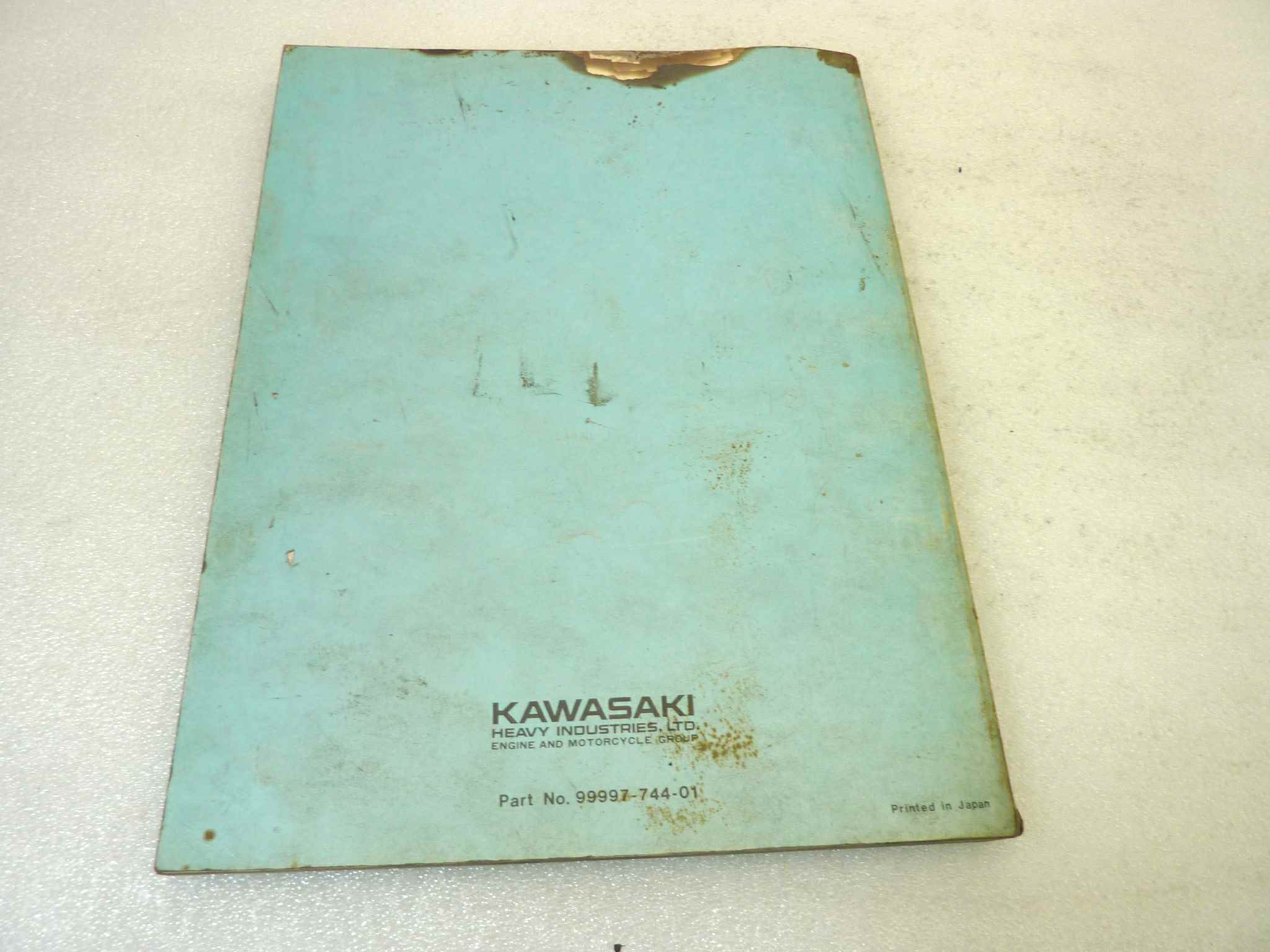 Manuale officina Kawasaki KZ750 Shop Manual ORIGINALE eng - Motorcycle service Manual WORKSHOP riparazione dim 21,5 x 28 cm - immagine 2