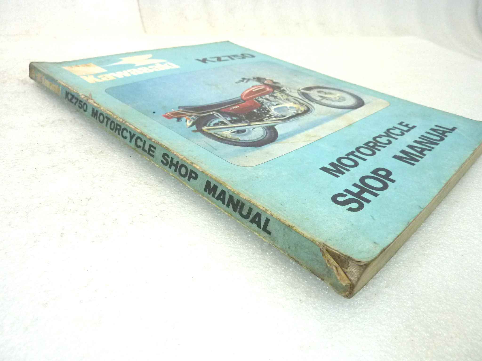 Manuale officina Kawasaki KZ750 Shop Manual ORIGINALE eng - Motorcycle service Manual WORKSHOP riparazione dim 21,5 x 28 cm - immagine 8