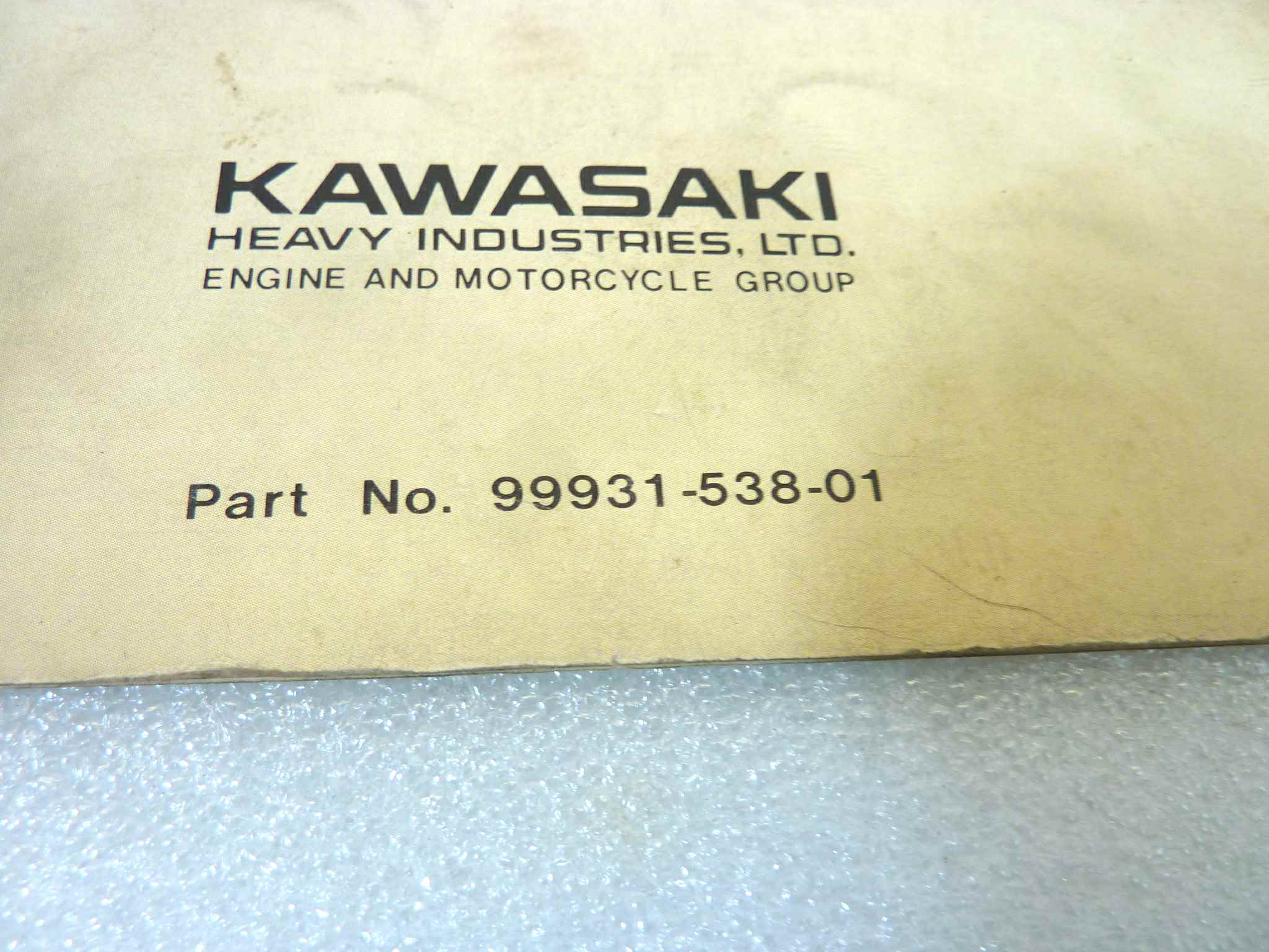Manuale officina Kawasaki Z1000 A1 Shop Manual ORIGINALE eng - Motorcycle service Manual WORKSHOP riparazione dim 21,5 x 28 cm - immagine 3