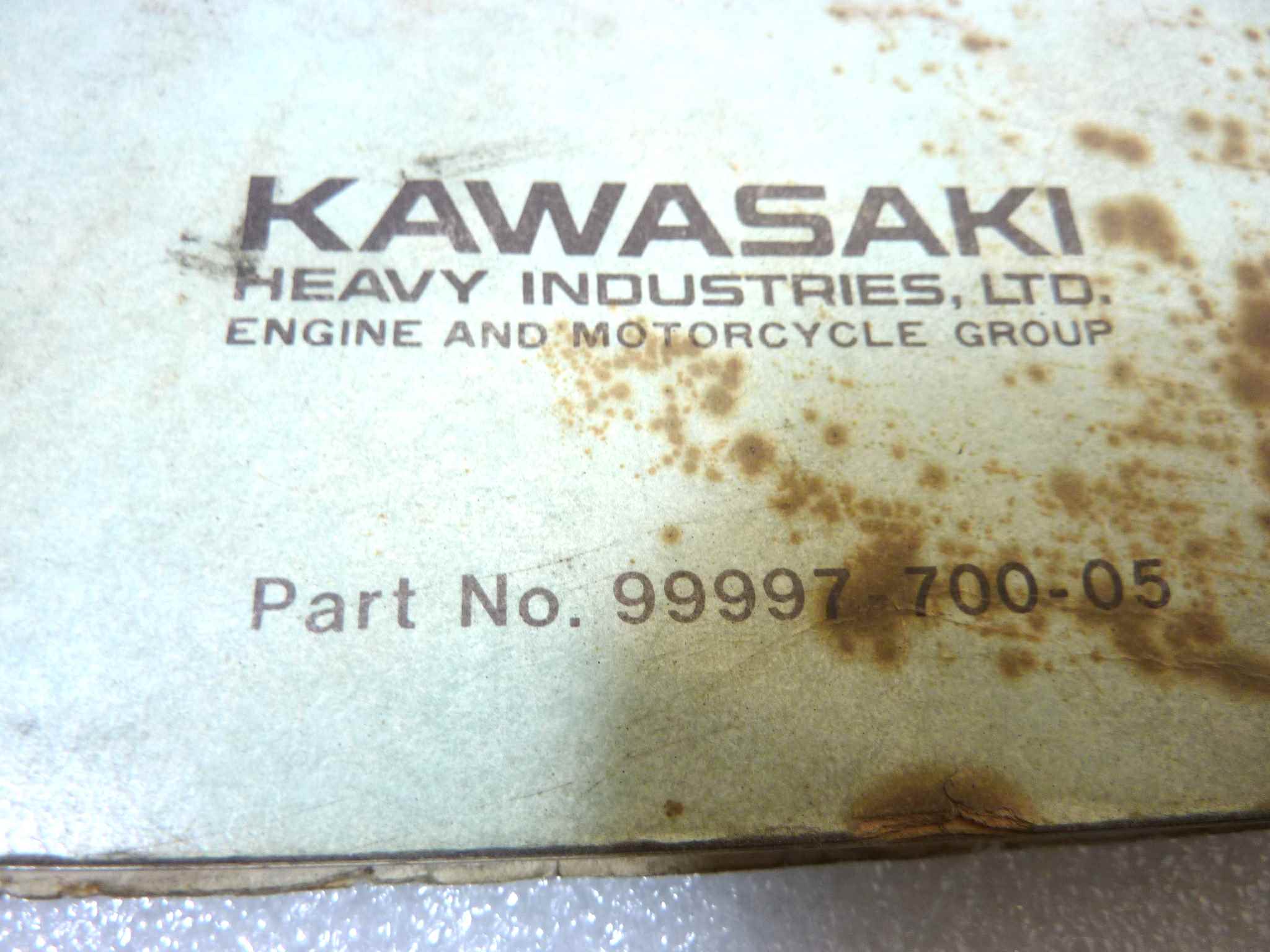 Manuale officina Kawasaki KZ900 Shop Manual ORIGINALE eng - Motorcycle service Manual WORKSHOP riparazione dim 21,5 x 28 cm - immagine 5