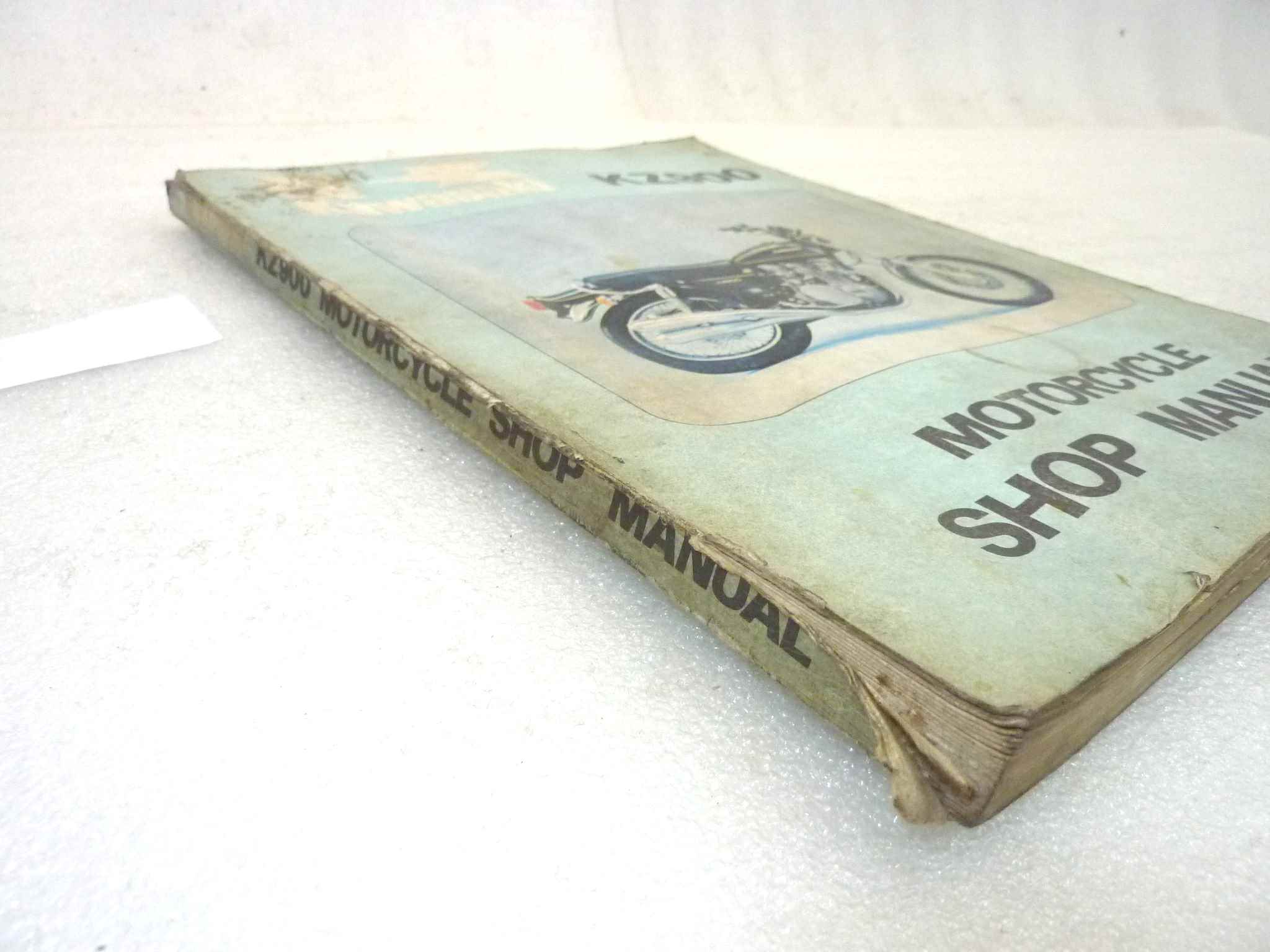 Manuale officina Kawasaki KZ900 Shop Manual ORIGINALE eng - Motorcycle service Manual WORKSHOP riparazione dim 21,5 x 28 cm - immagine 8