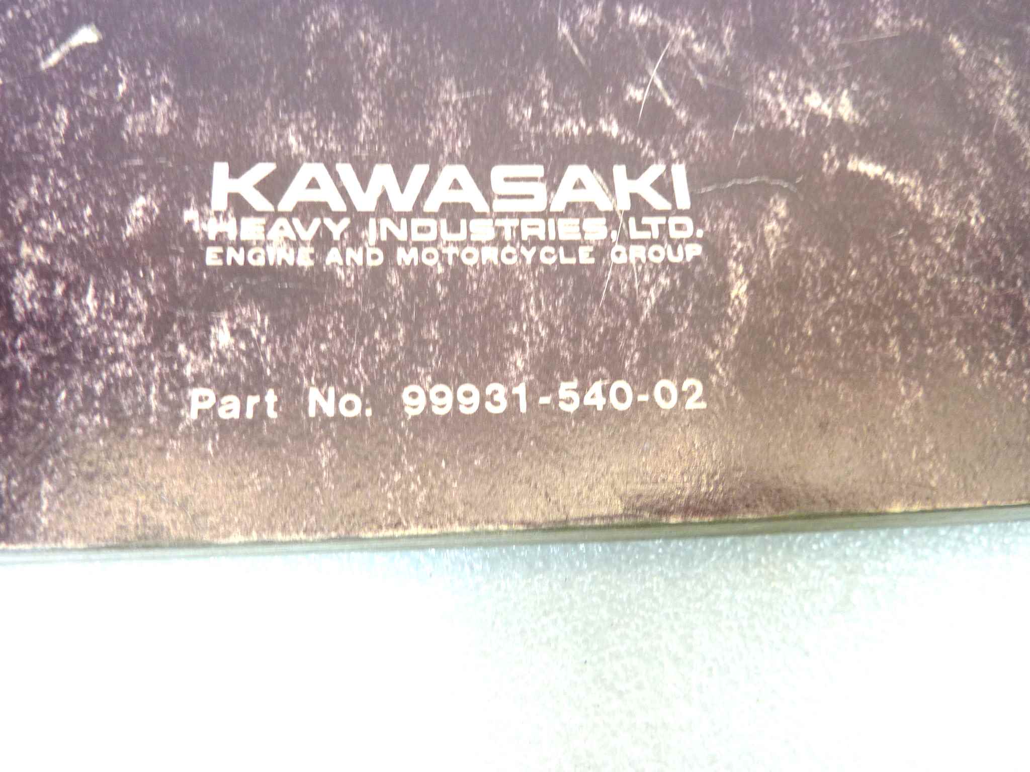 Manuale officina Kawasaki KZ1000 Shop Manual ORIGINALE eng - Motorcycle service Manual WORKSHOP riparazione dim 21,5 x 28 cm - immagine 3