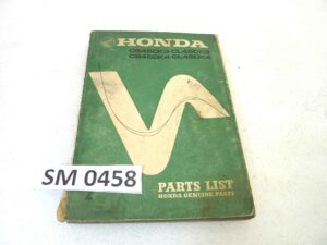 Catalogo parti ricambio Honda CB CL 450 ricambi ORIGINALE eng Parts Catalog dim 18 x 26 cm
