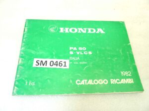 Catalogo parti ricambio Honda PA50 S VLCS ricambi ORIGINALE ita Parts Catalog dim 18 x 26 cm