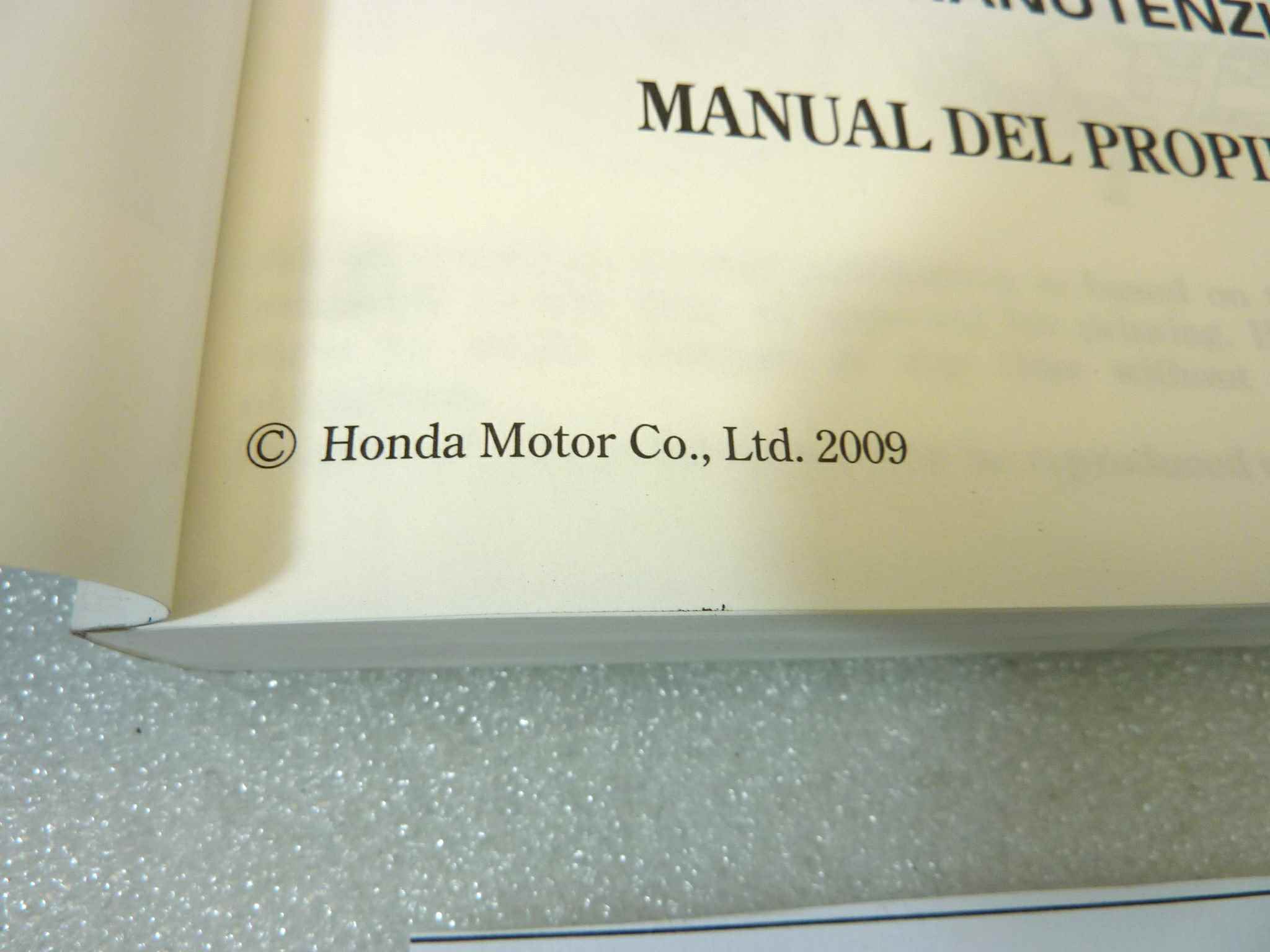 Libretto uso e manutenzione Honda VT750S manuale utente ORIGINALE ita eng esp dim 15 x 10,5 cm NUOVO fondo di magazzino, LEGGI DESCRIZIONE - immagine 6