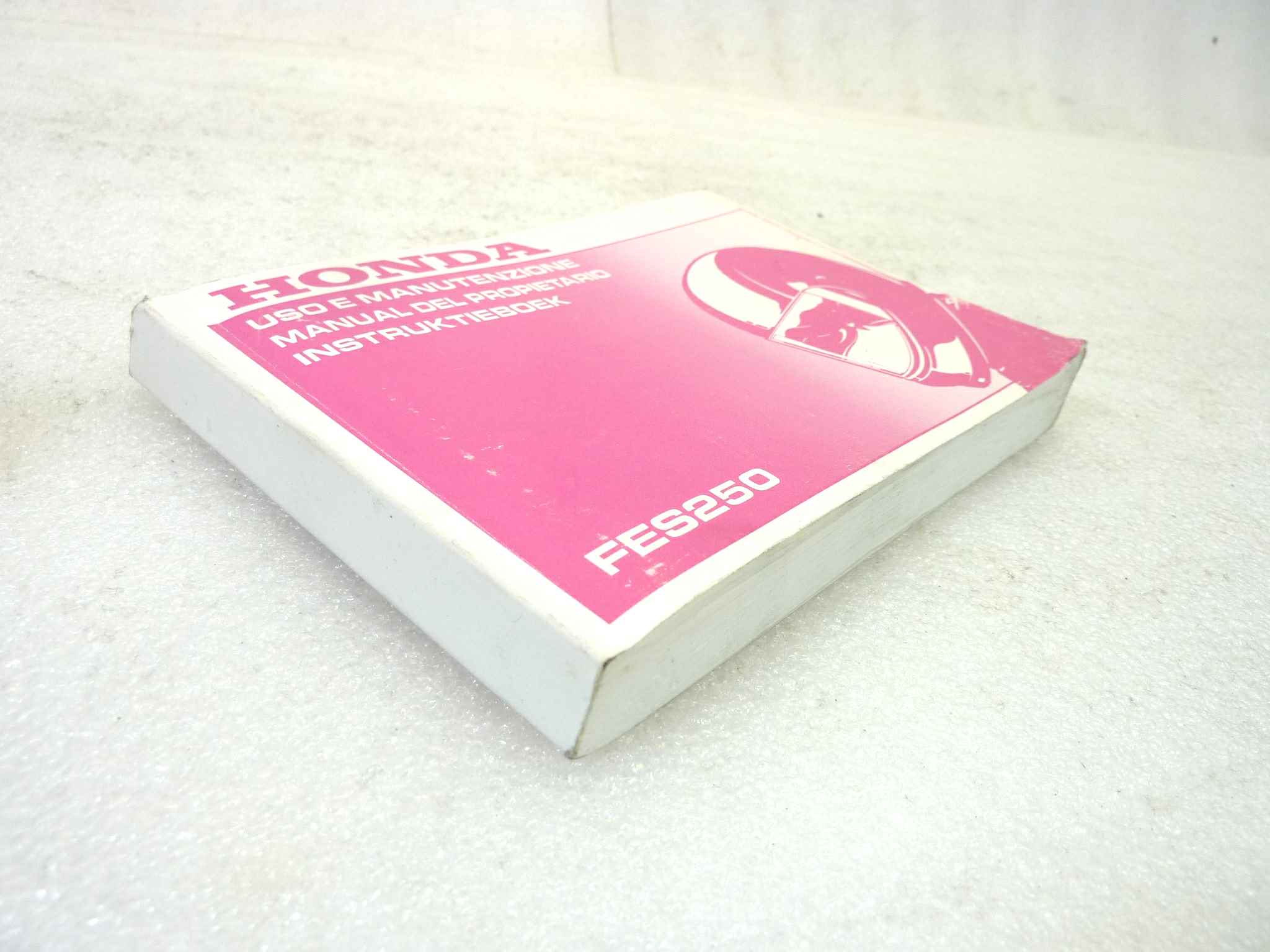 Libretto uso e manutenzione Honda FES250 manuale utente ORIGINALE ita fra ger dim 15 x 10,5 cm NUOVO fondo di magazzino, LEGGI DESCRIZIONE - immagine 7