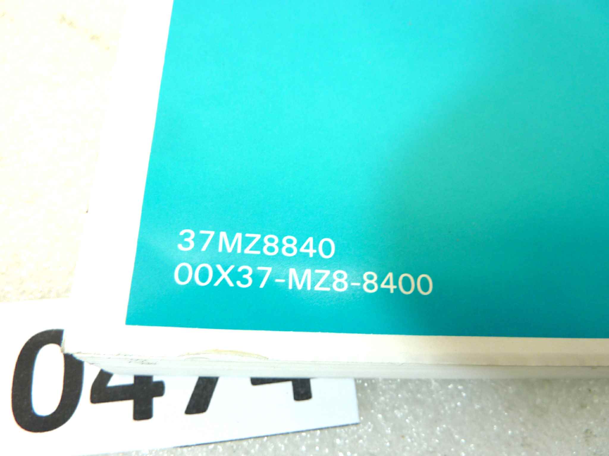 Libretto uso e manutenzione Honda VT600C manuale utente ORIGINALE ita ger esp dim 15 x 10,5 cm NUOVO fondo di magazzino, LEGGI DESCRIZIONE - immagine 4