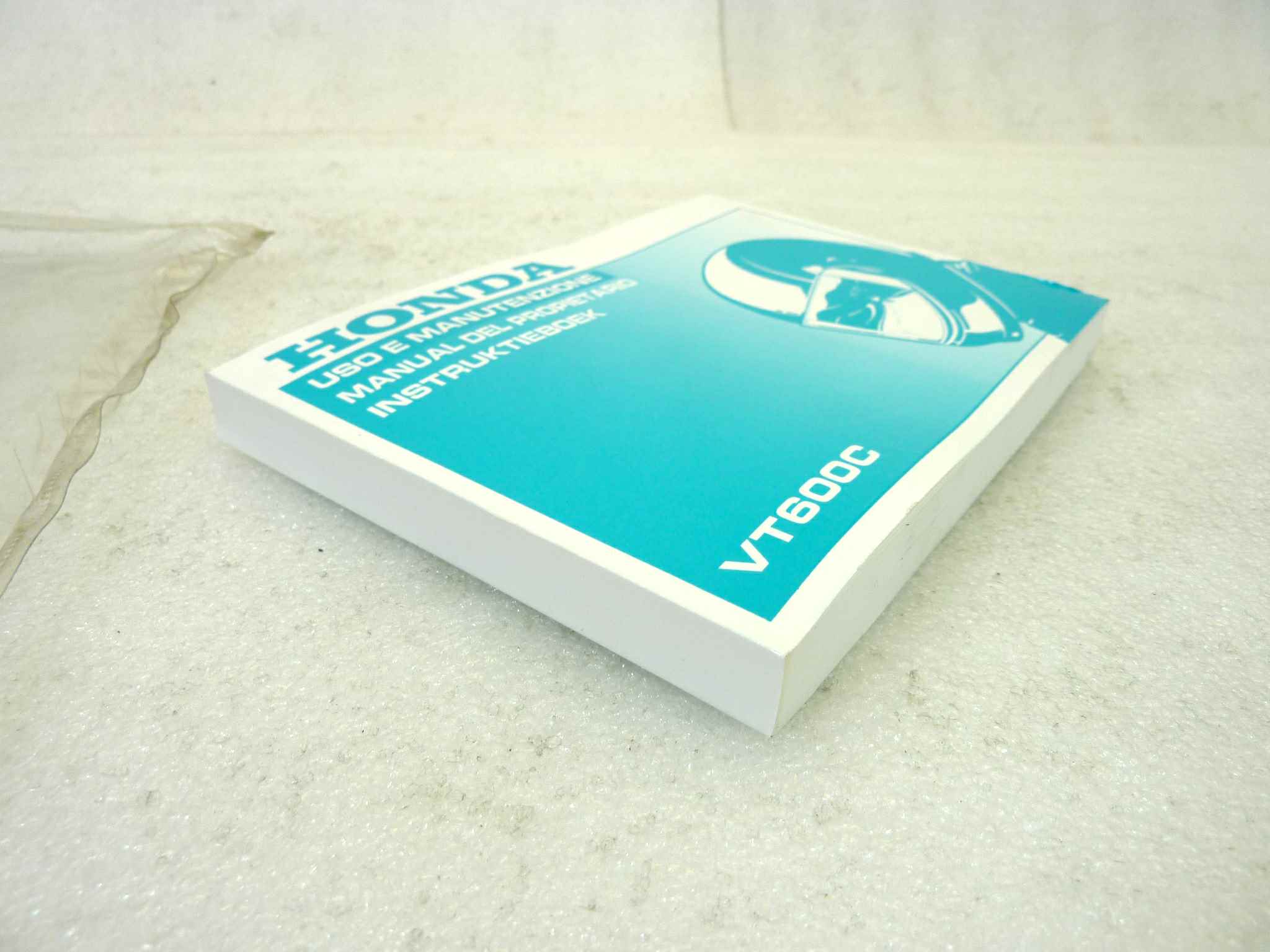 Libretto uso e manutenzione Honda VT600C manuale utente ORIGINALE ita ger esp dim 15 x 10,5 cm NUOVO fondo di magazzino, LEGGI DESCRIZIONE - immagine 8