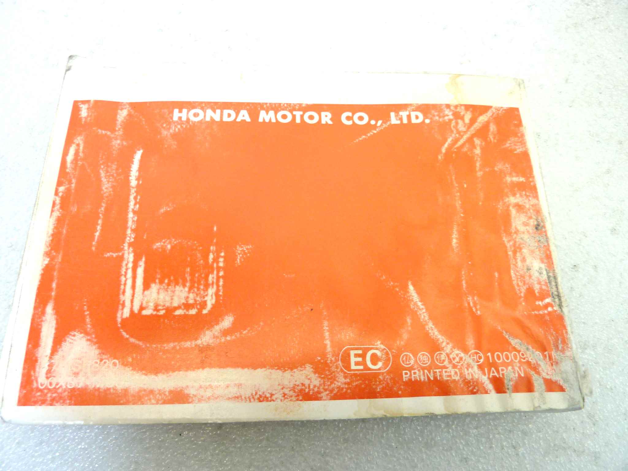 Libretto uso e manutenzione Honda XL600V Transalp manuale utente ORIGINALE ita fra ger dim 15 x 10,5 cm - immagine 2