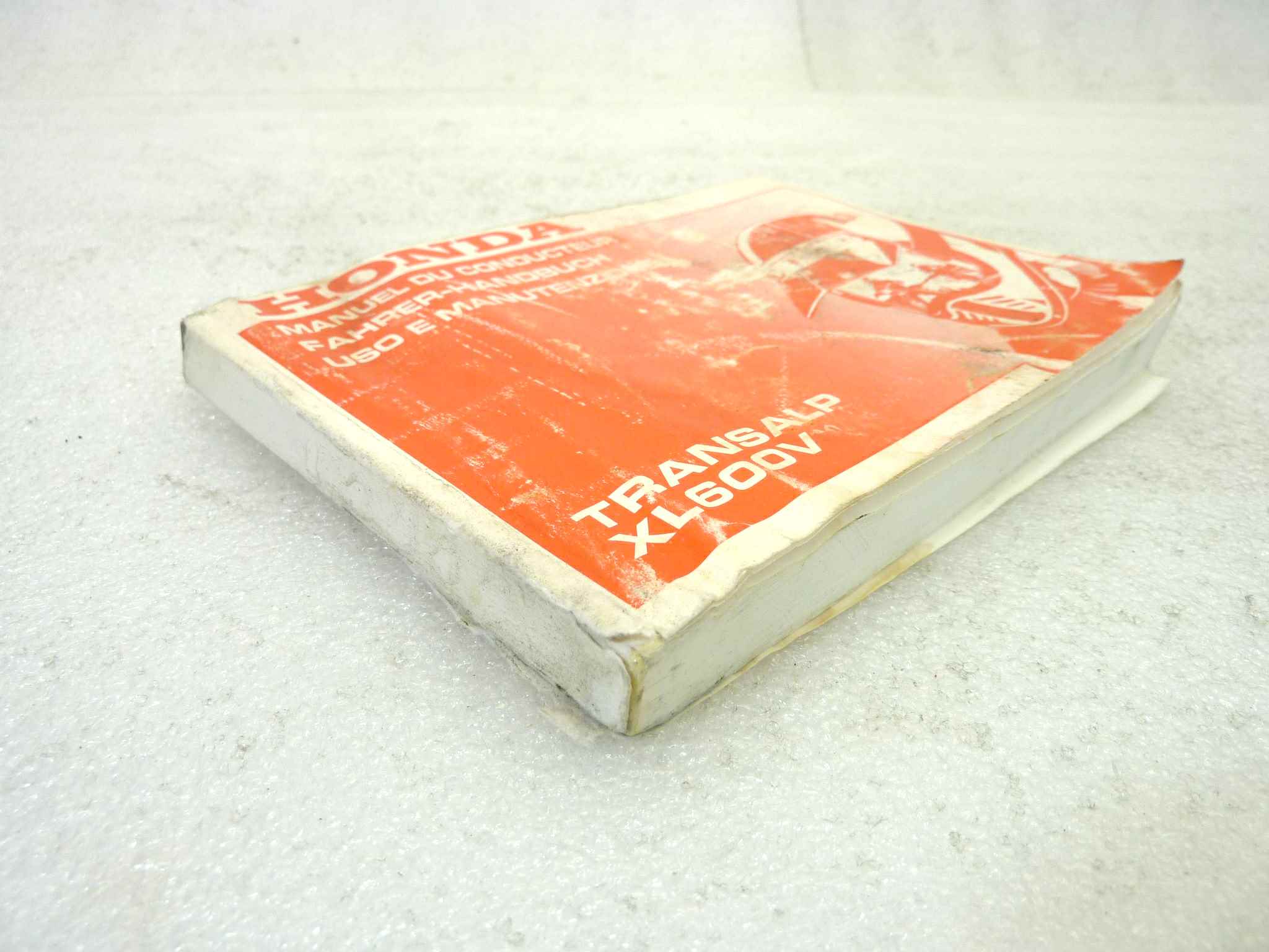 Libretto uso e manutenzione Honda XL600V Transalp manuale utente ORIGINALE ita fra ger dim 15 x 10,5 cm - immagine 6