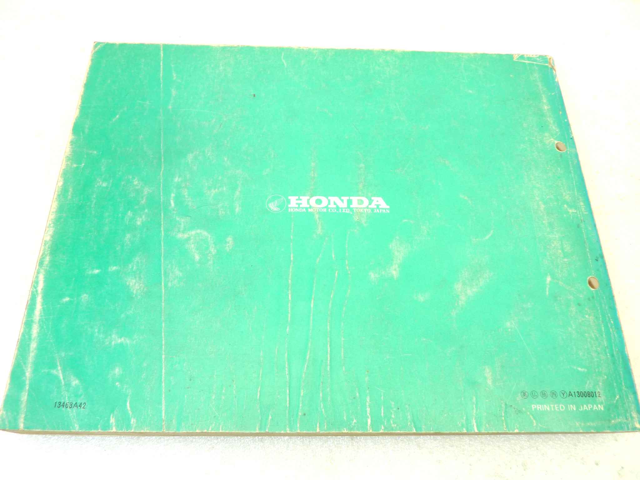 Catalogo parti ricambio Honda GL1100 I D ricambi ORIGINALE eng fra ger esp Parts Catalog dim 21,5 x 28,5 cm - immagine 3