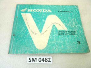 Catalogo parti ricambio Honda XRV650 ricambi ORIGINALE ita eng Parts Catalog dim 21,5 x 28,5 cm