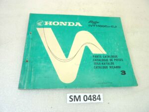 Catalogo parti ricambio Honda VT1100 Shadow ricambi ORIGINALE eng fra ger ita Parts Catalog dim 21,5 x 28,5 cm