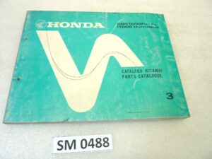 Catalogo parti ricambio Honda CBR1000 Hurricane 3 ricambi ORIGINALE ita eng Parts Catalog dim 21,5 x 28,5 cm