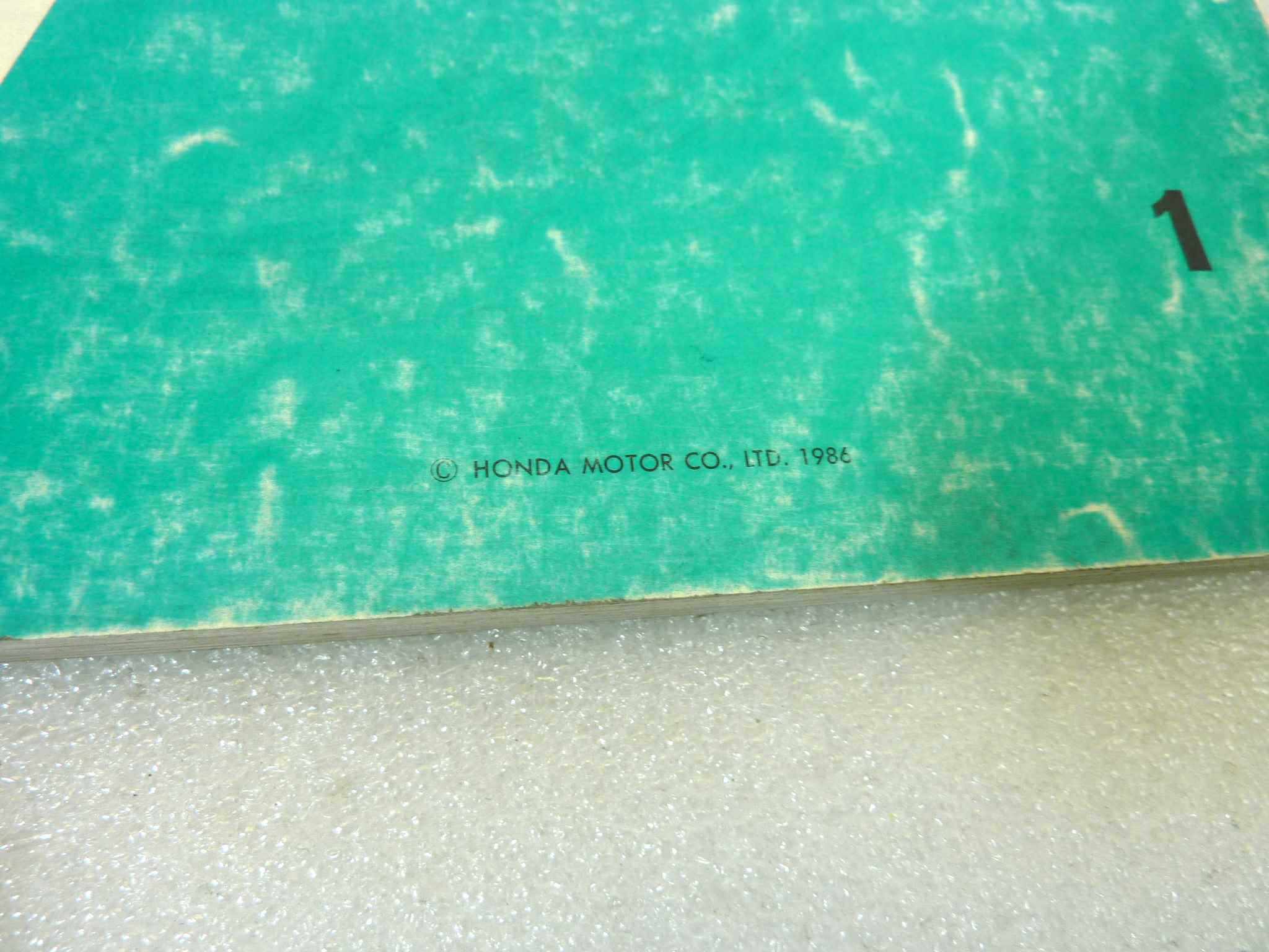Catalogo parti ricambio Honda CBR1000 Hurricane 1 ricambi ORIGINALE ita eng Parts Catalog dim 21,5 x 28,5 cm - immagine 2