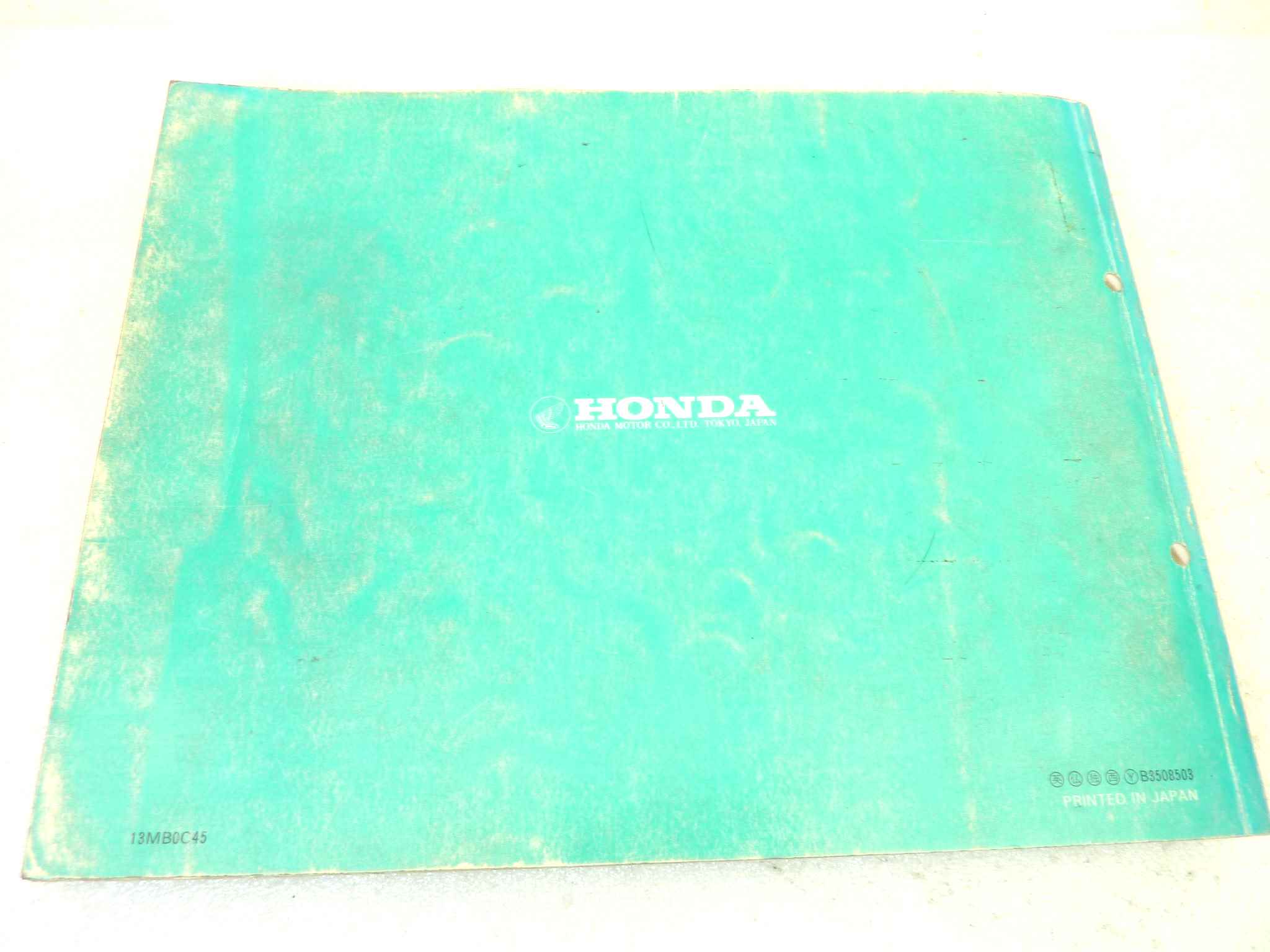 Catalogo parti ricambio Honda VF750S V45 Sabre 5 ricambi ORIGINALE eng fra ger esp Parts Catalog dim 21,5 x 28,5 cm - immagine 3