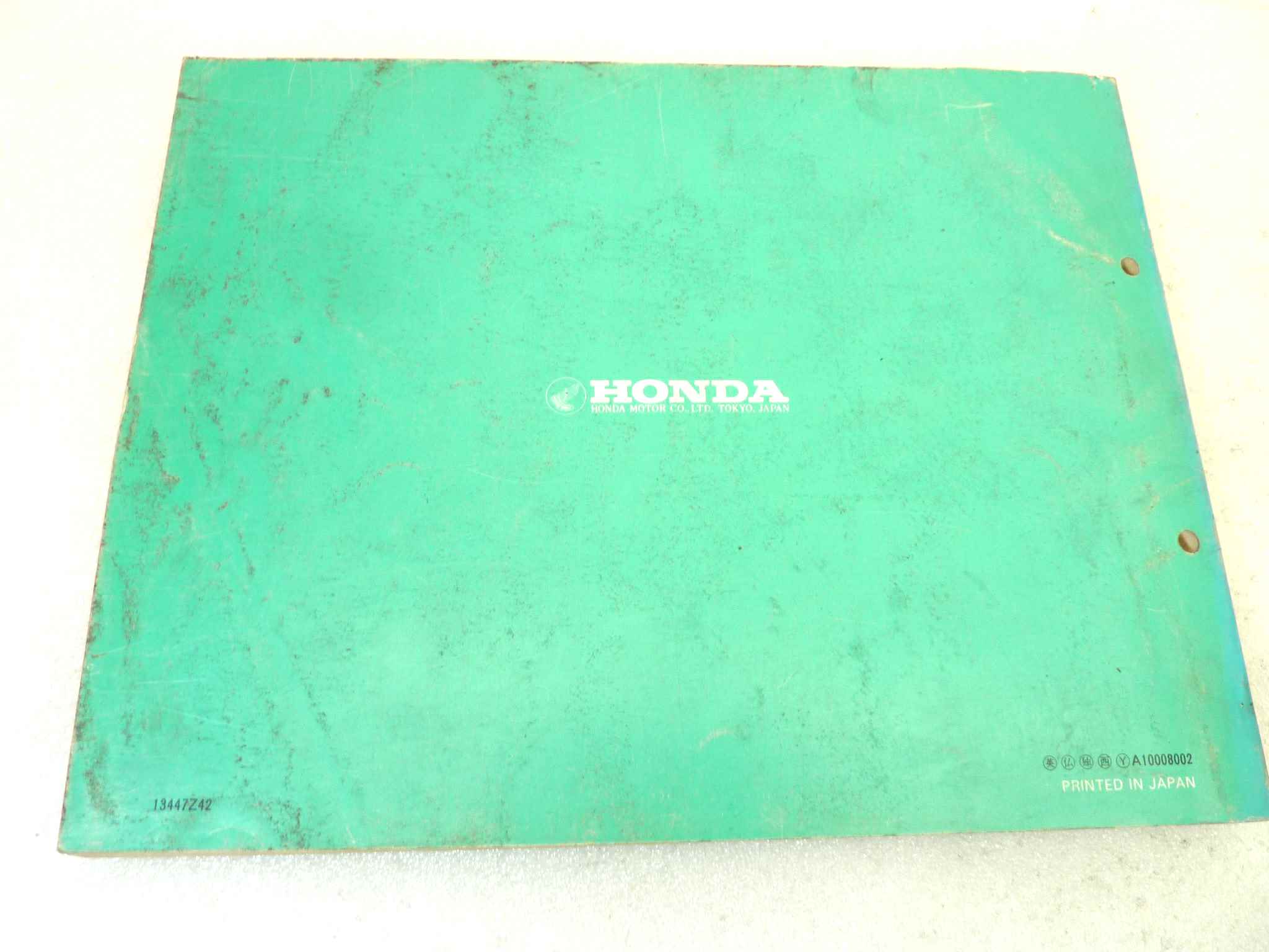 Catalogo parti ricambio Honda CM400T A 2 ricambi ORIGINALE eng fra ger esp Parts Catalog dim 21,5 x 28,5 cm - immagine 3