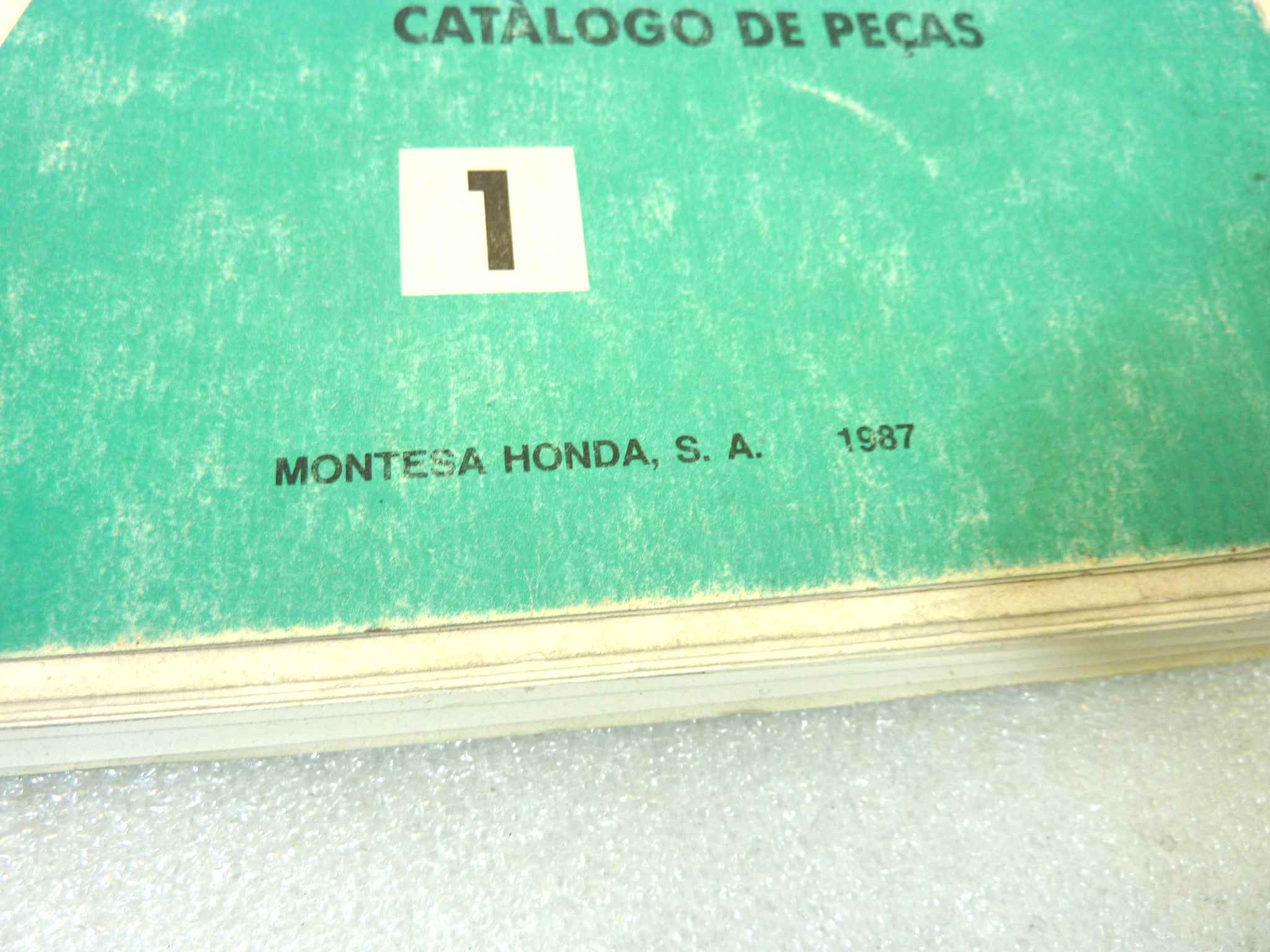 Catalogo parti ricambio Honda SH50H ricambi ORIGINALE eng fra ita esp Parts Catalog dim 21,5 x 28,5 cm - immagine 2