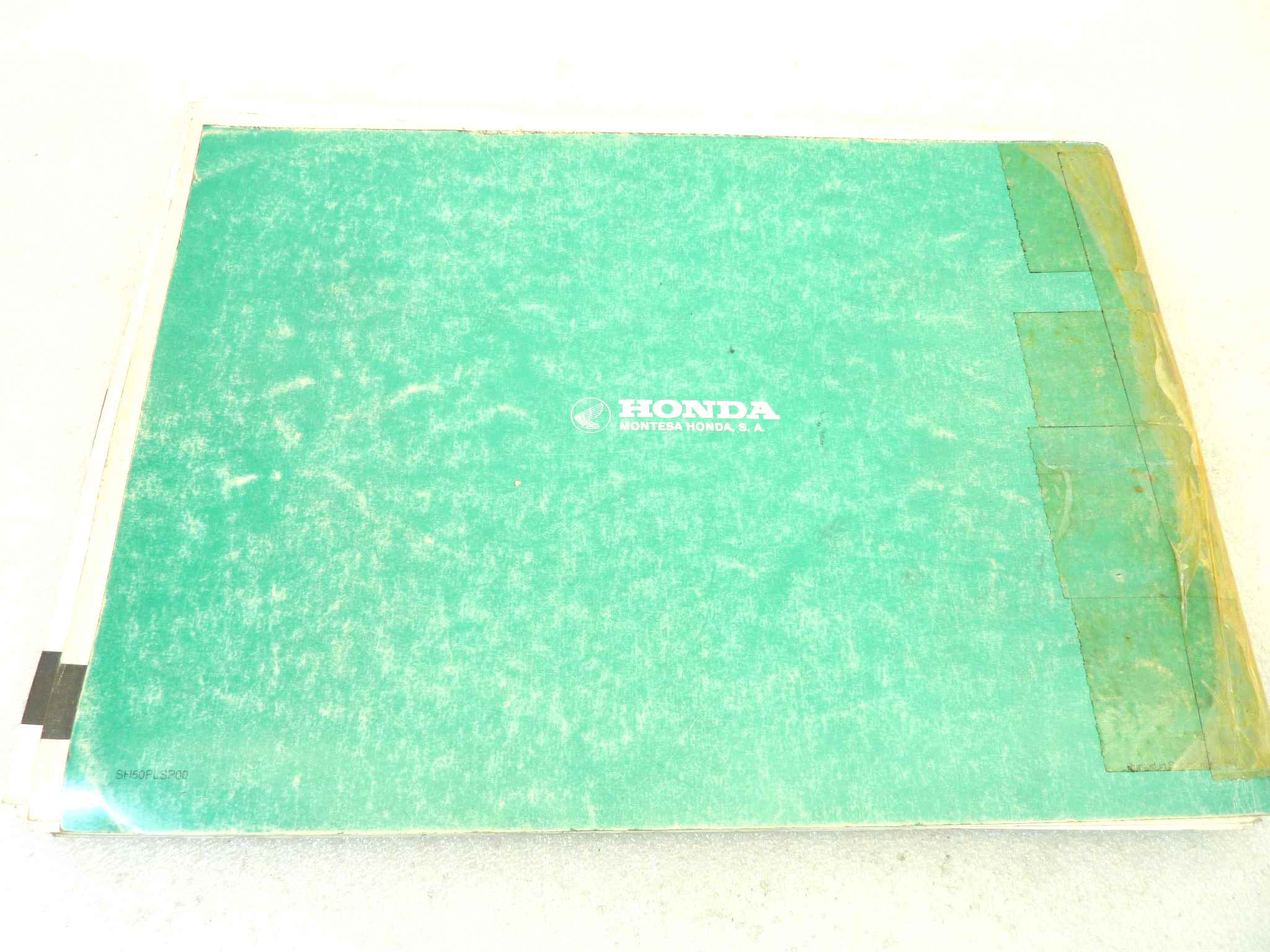 Catalogo parti ricambio Honda SH50H ricambi ORIGINALE eng fra ita esp Parts Catalog dim 21,5 x 28,5 cm - immagine 3