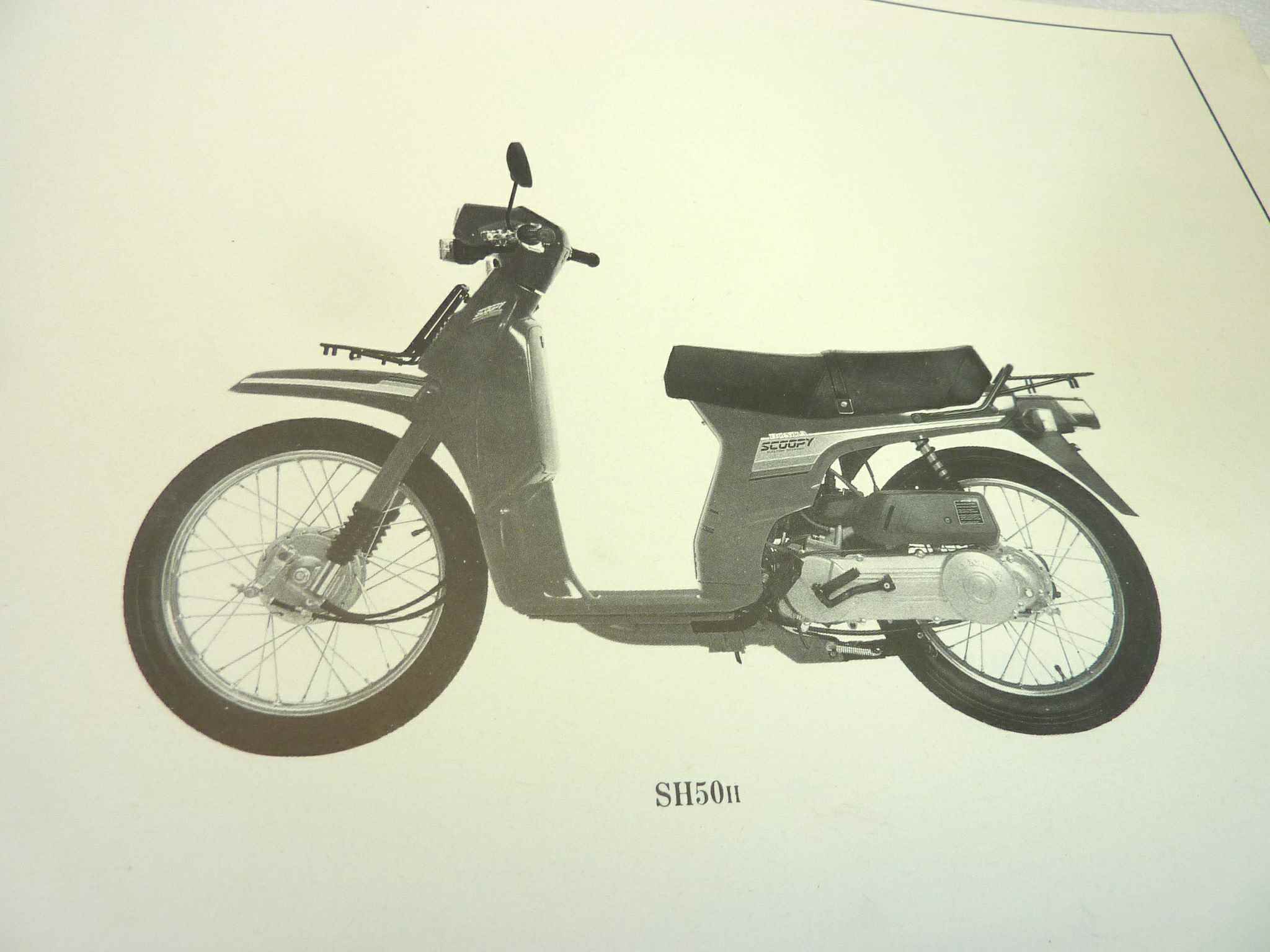 Catalogo parti ricambio Honda SH50H ricambi ORIGINALE eng fra ita esp Parts Catalog dim 21,5 x 28,5 cm - immagine 5