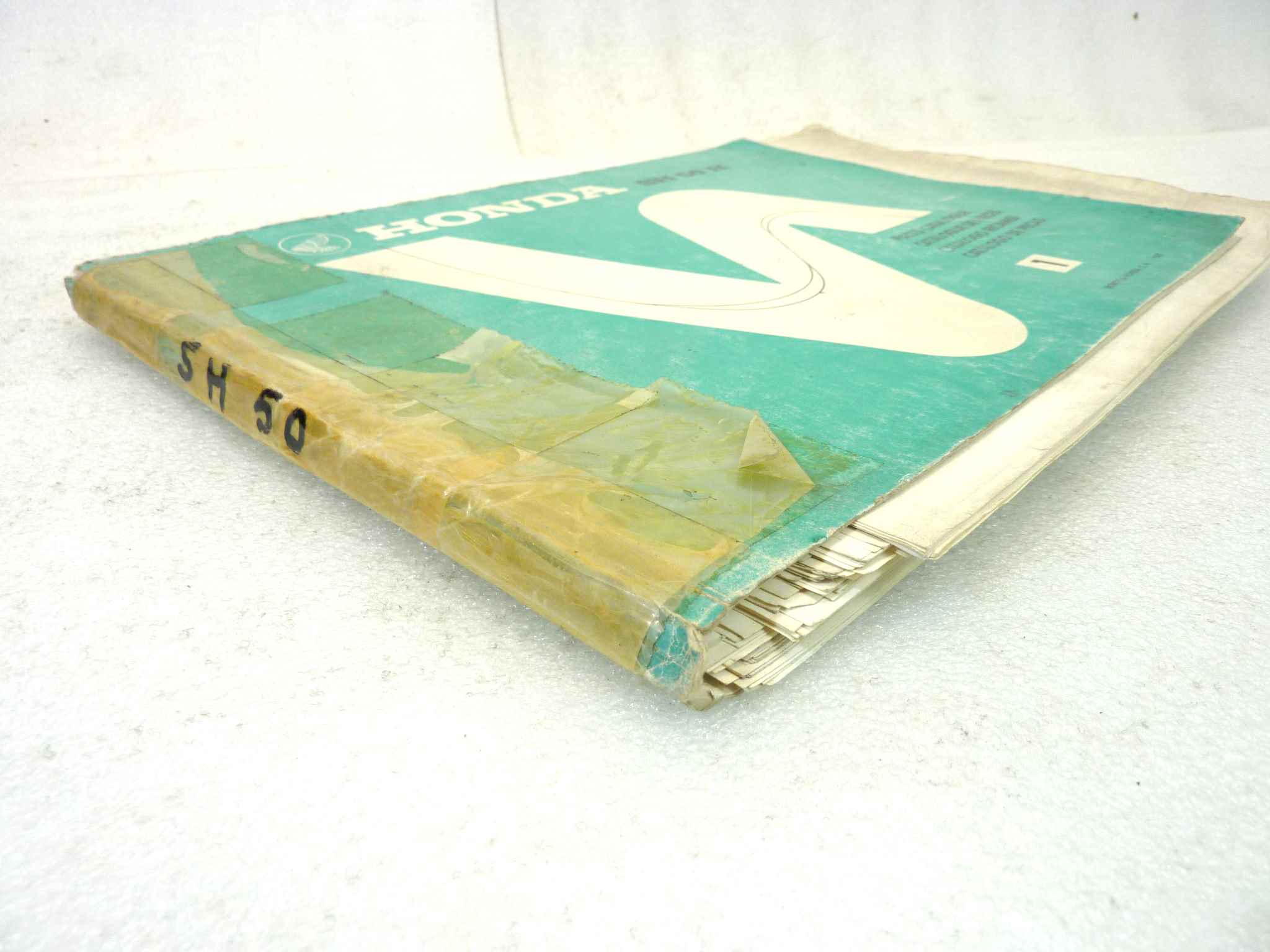 Catalogo parti ricambio Honda SH50H ricambi ORIGINALE eng fra ita esp Parts Catalog dim 21,5 x 28,5 cm - immagine 8