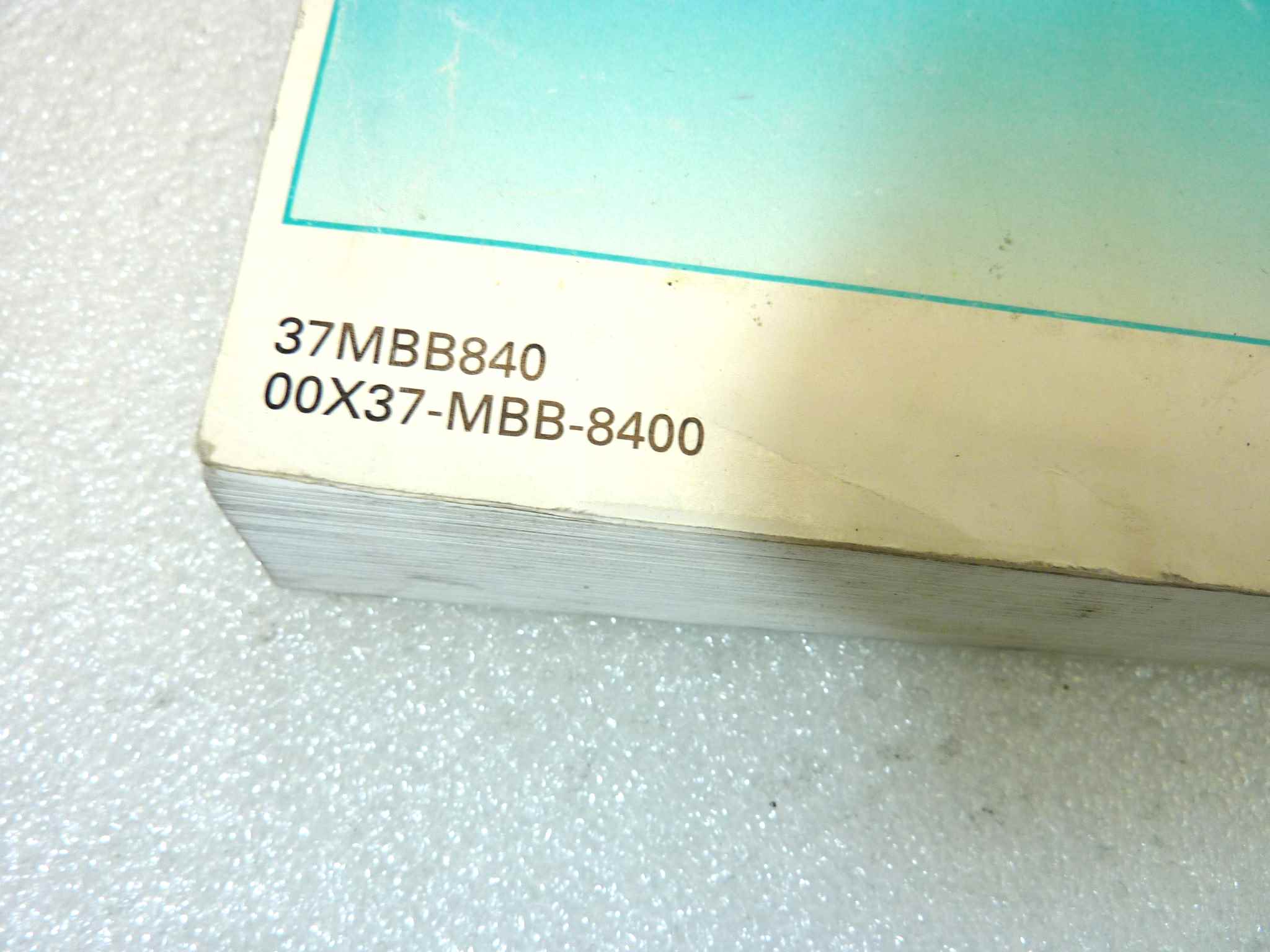 Libretto uso e manutenzione Honda VTR1000F Firestorm manuale utente ORIGINALE ita esp dim 15 x 10,5 cm - immagine 4