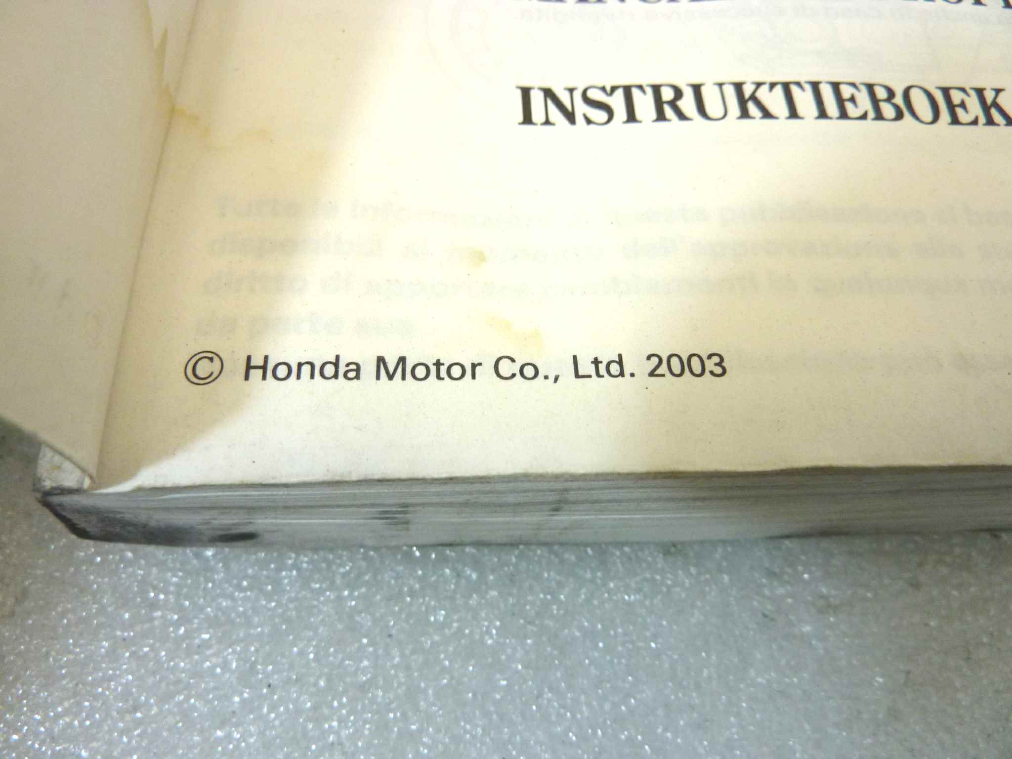 Libretto uso e manutenzione Honda VT750C manuale utente ORIGINALE ita esp dim 15 x 10,5 cm - immagine 4