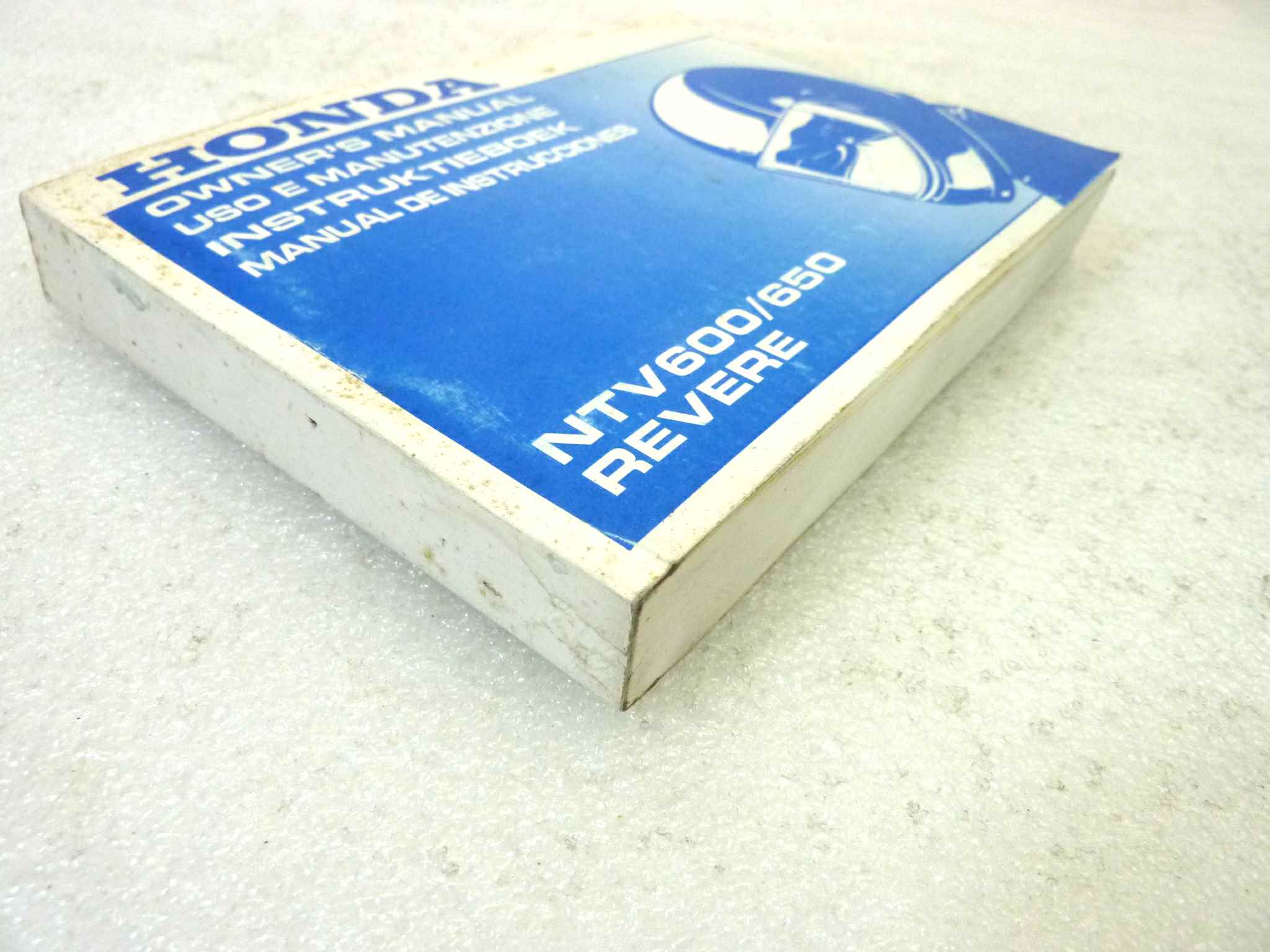 Libretto uso e manutenzione Honda NTV600 650 Revere manuale utente ORIGINALE ita eng fra dim 15 x 10,5 cm - immagine 7
