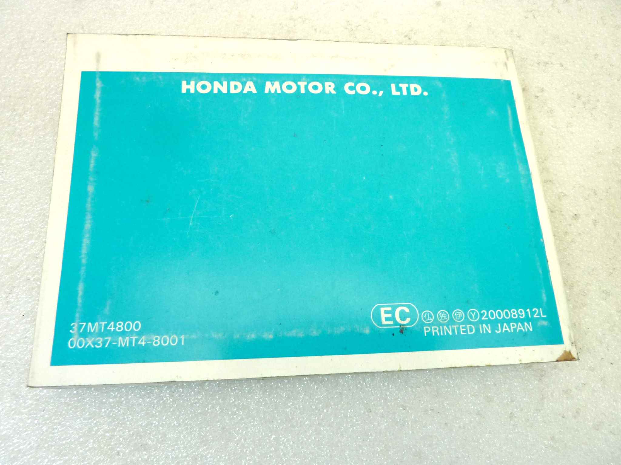 Libretto uso e manutenzione Honda VFR750F manuale utente ORIGINALE ita fra ger dim 15 x 10,5 cm - immagine 2