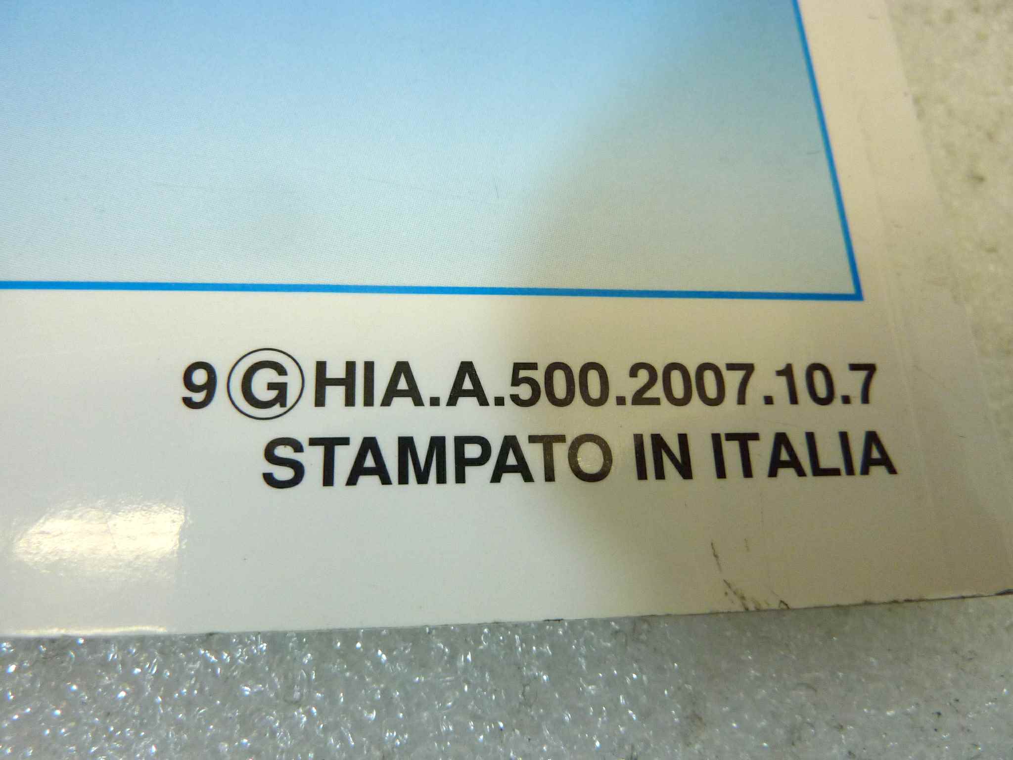 Libretto uso e manutenzione Honda CB600F FA manuale utente ORIGINALE ita dim 15 x 10,5 cm - immagine 3